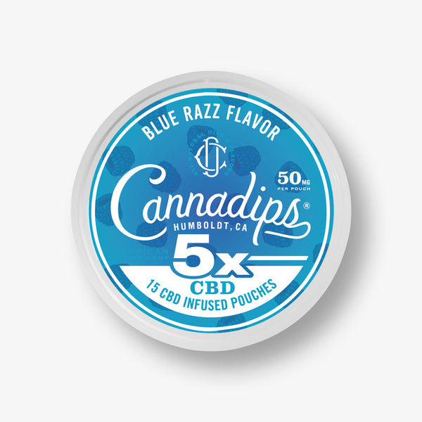 5x Blue Razz - CBD Dip - 750mg