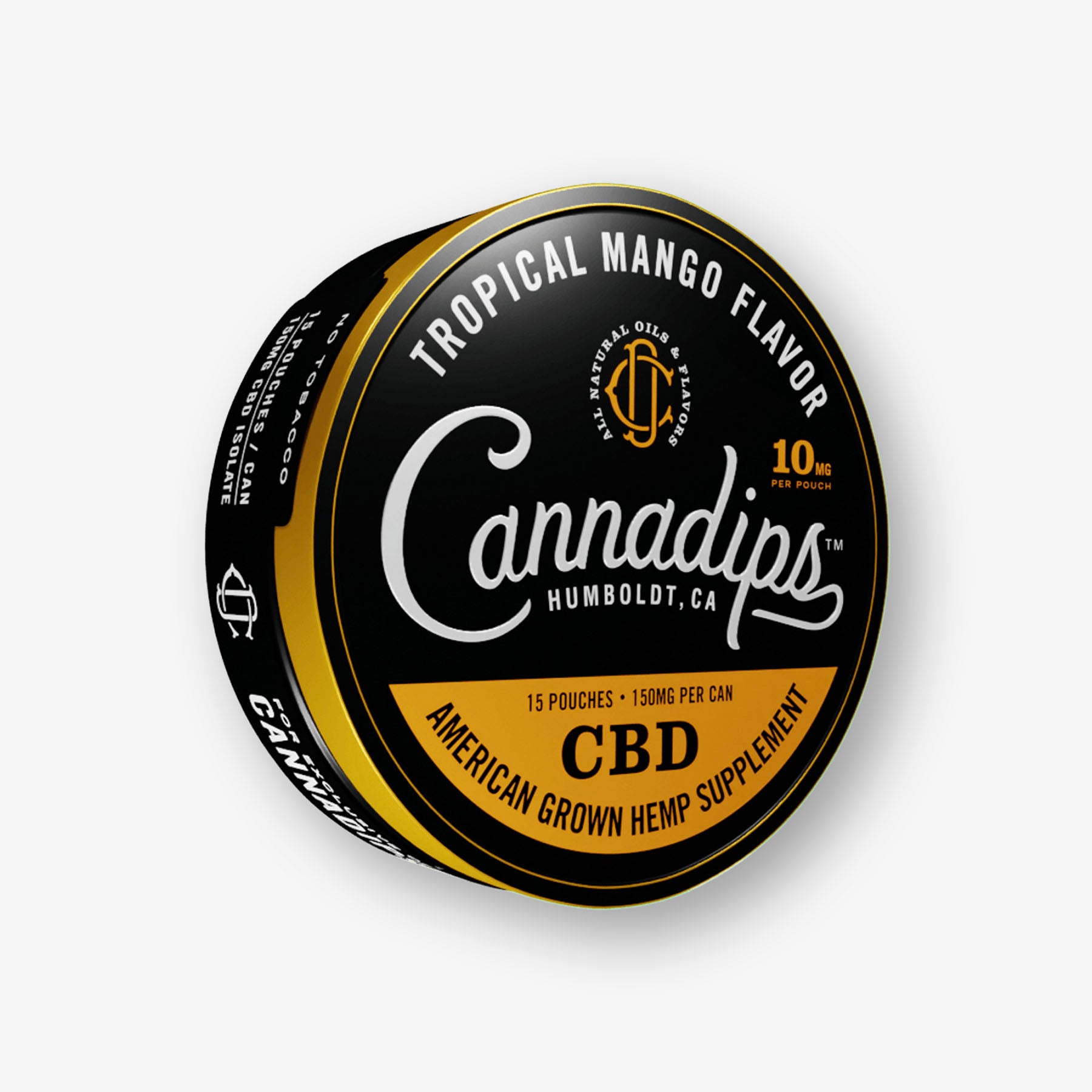 cannadips cbd dip tropical mango side