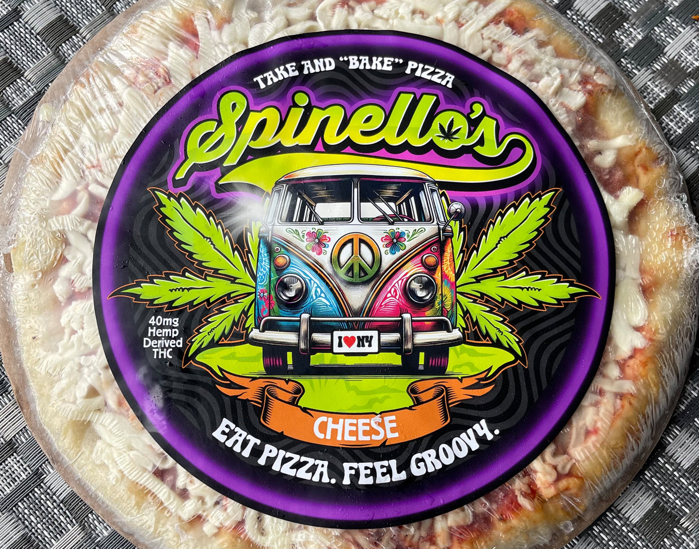 SPINELLO'S CHEESE PIZZA - DELTA 9 THC 40mg