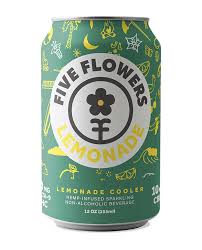 5 Flowers - Lemonade - 10MG D9 THC / 10MG CBD