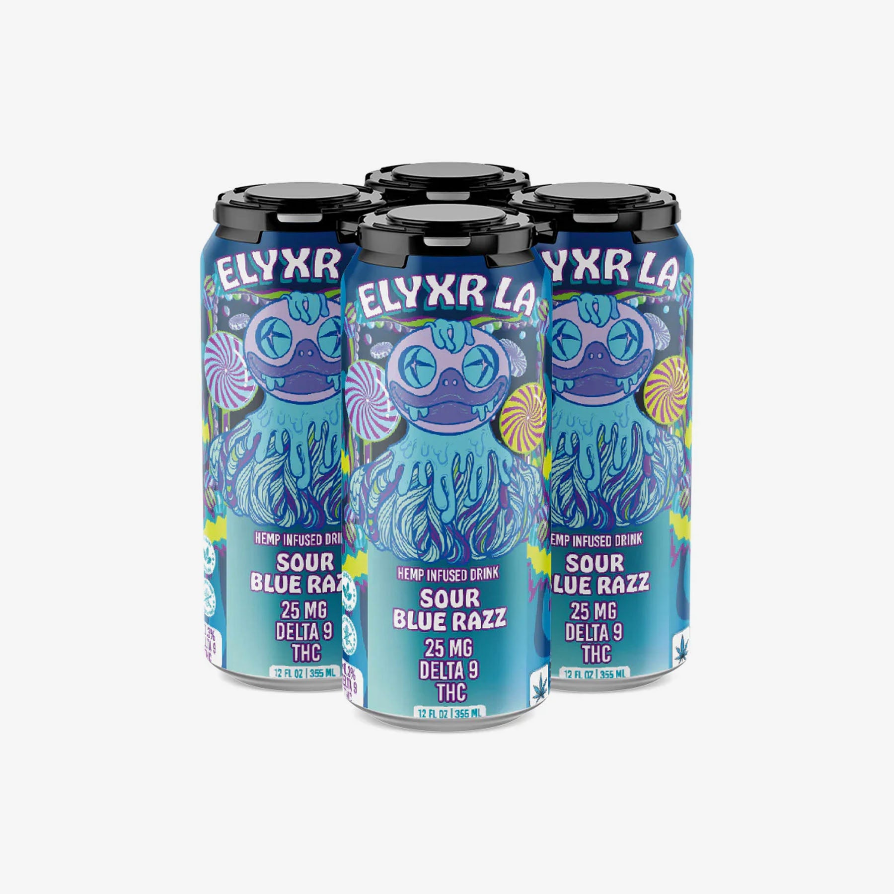 elyxr delta 9 thc drink sour blue razz