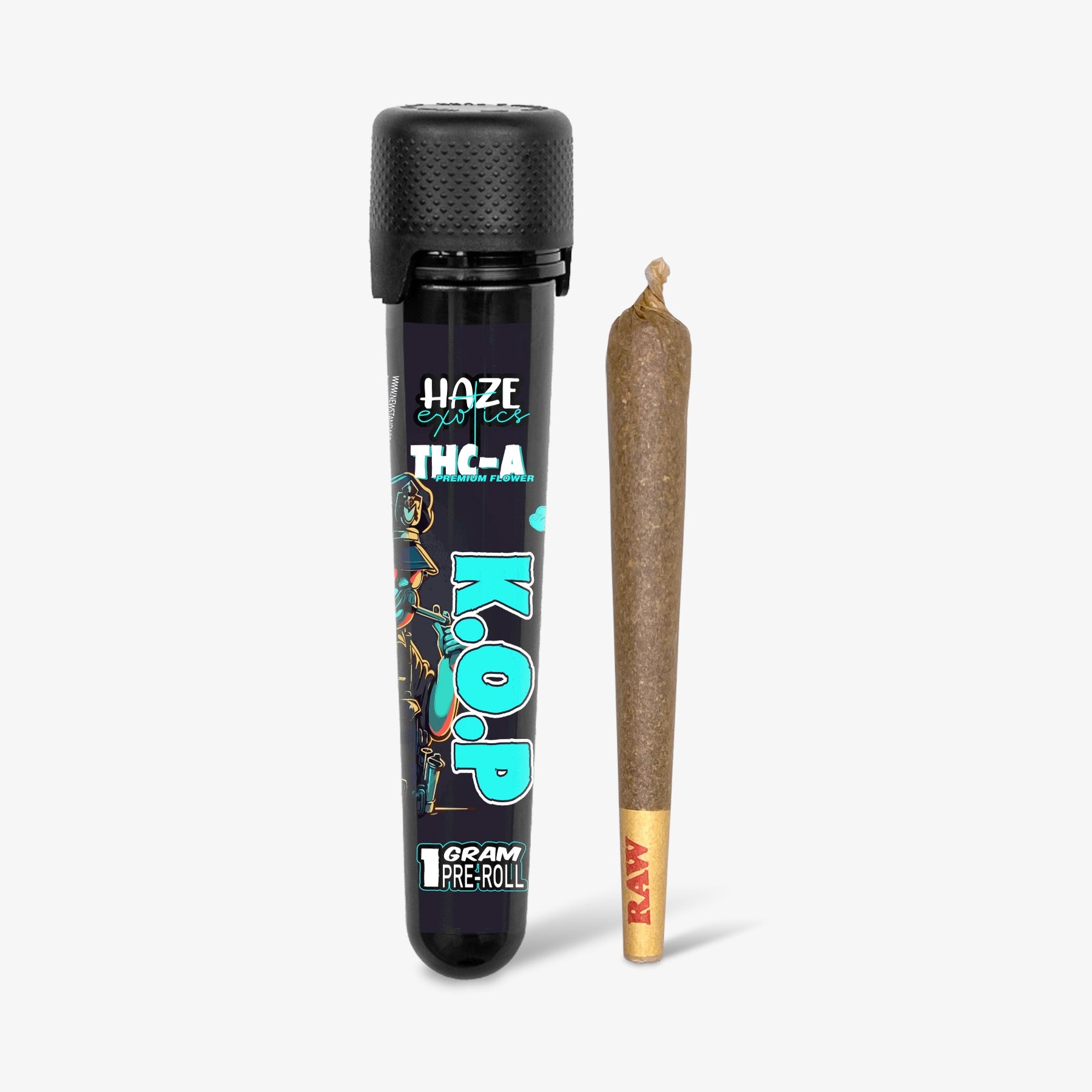 haze exotics thc-a 1 gram preroll KOP