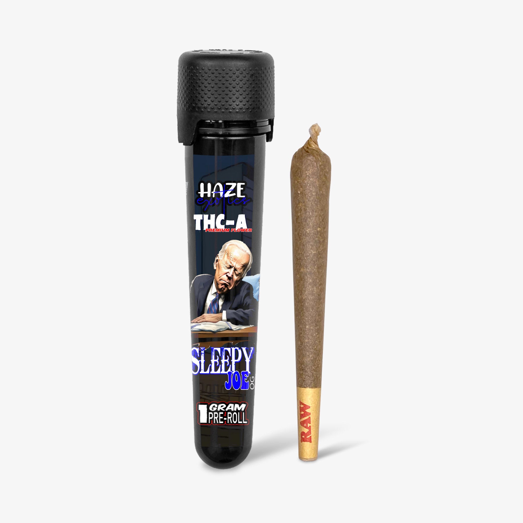 haze exotics thc-a flower sleepy joe og 1 gram preroll