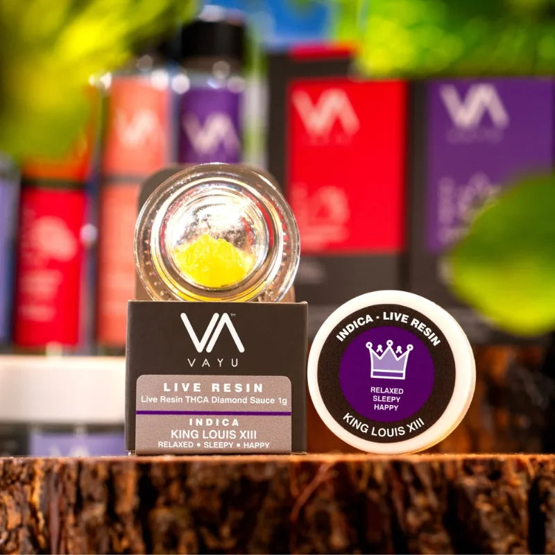 Vayu - Live Resin Diamond Sauce - King Louis XIII - 1g
