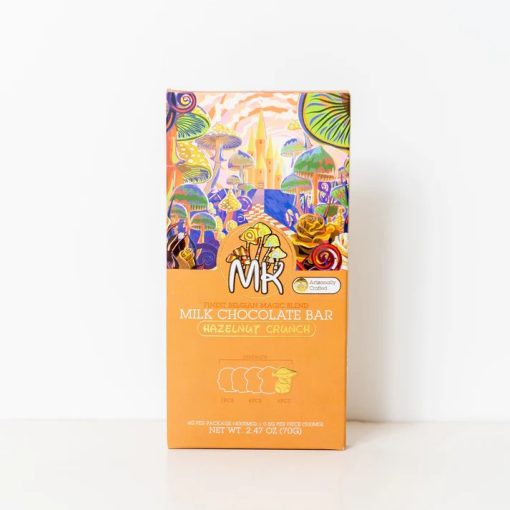 MK - 4000mg  - MUSHROOM HAZELNUT CRUNCH CHOCOLATE BARS