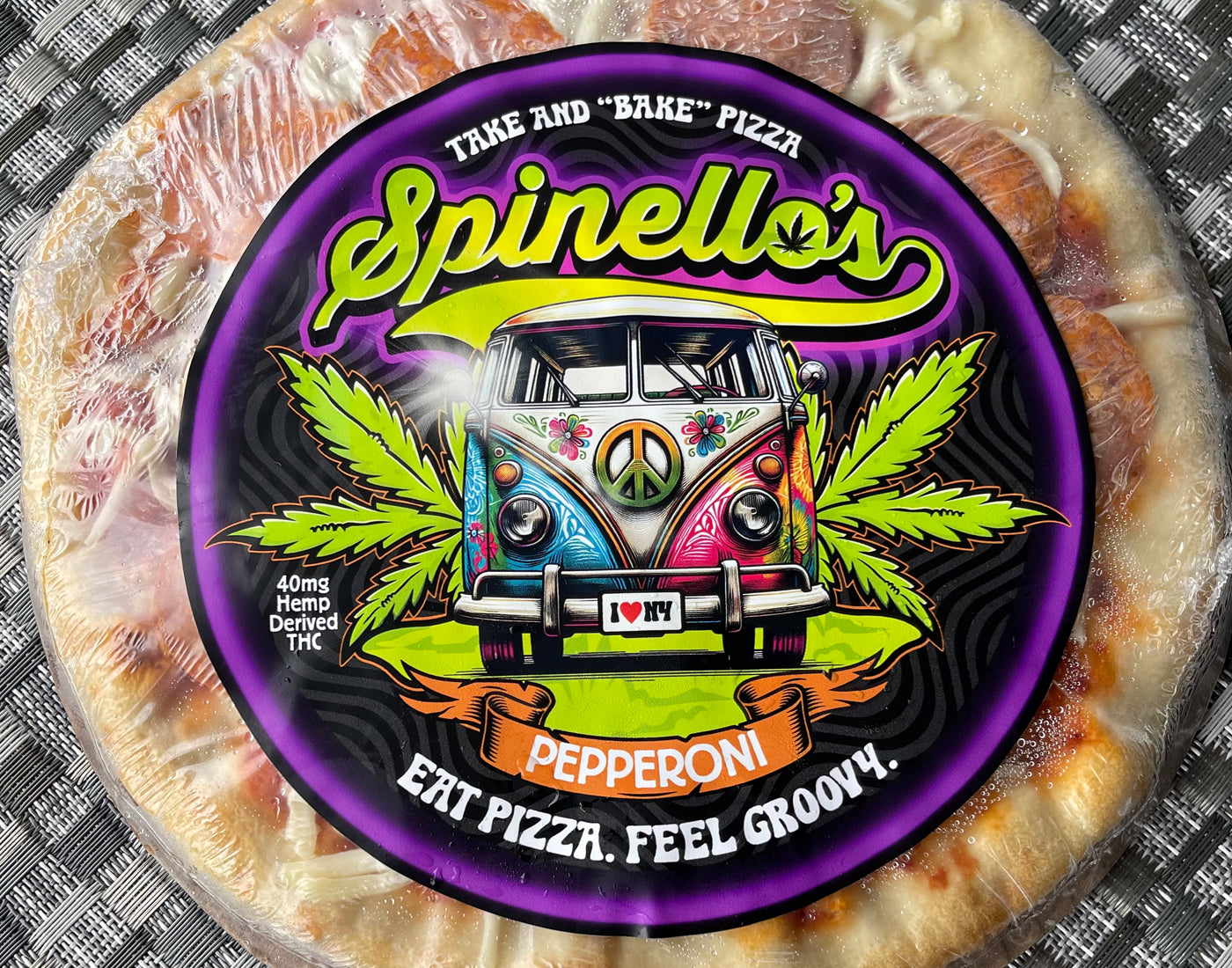 SPINELLO'S PEPPERONI PIZZA - DELTA 9 THC 40mg