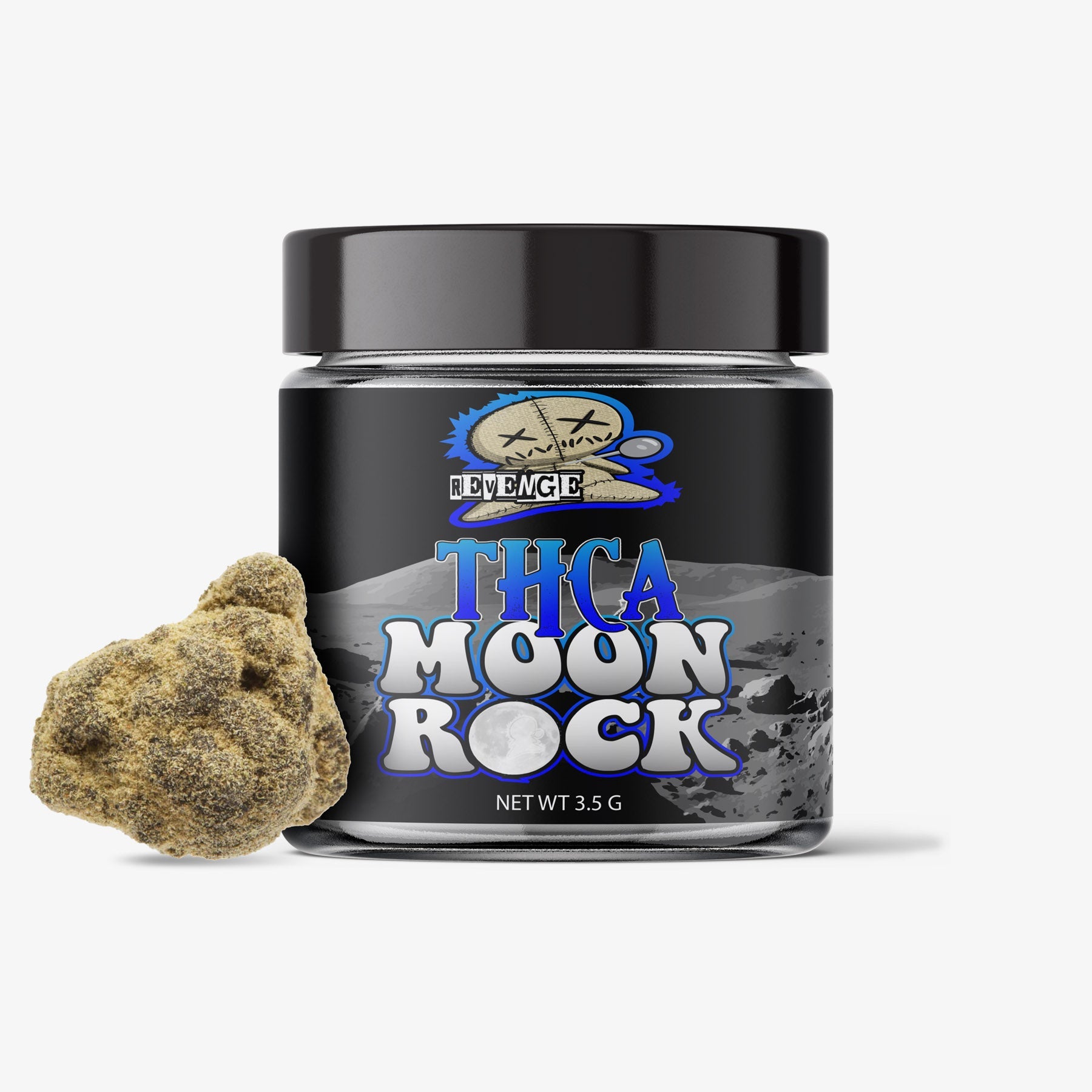 THC-A Flower / Moon Rocks / 3.5g Jar / Revenge