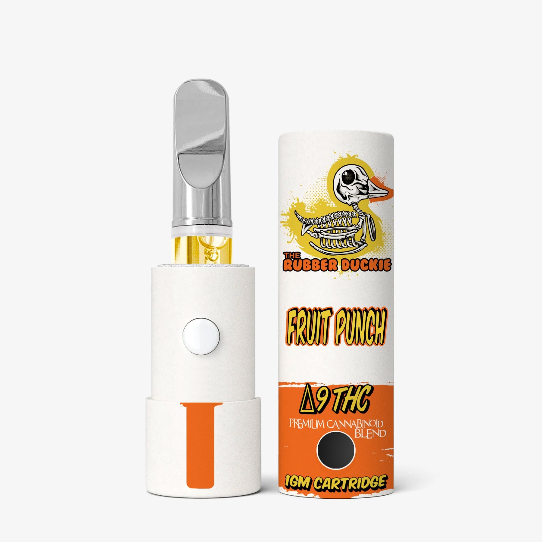 delta 9 thc cartridge rubber duckie fruit punch 1ml