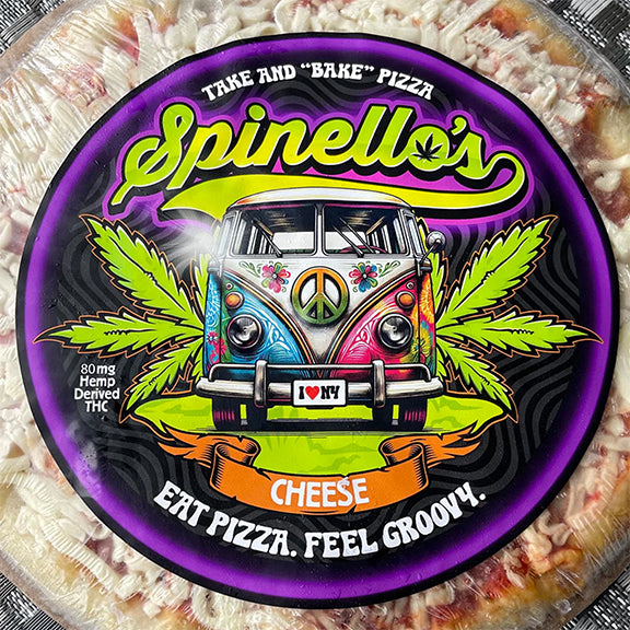 Spinello's Cheese Pizza - Delta 9 THC 80mg