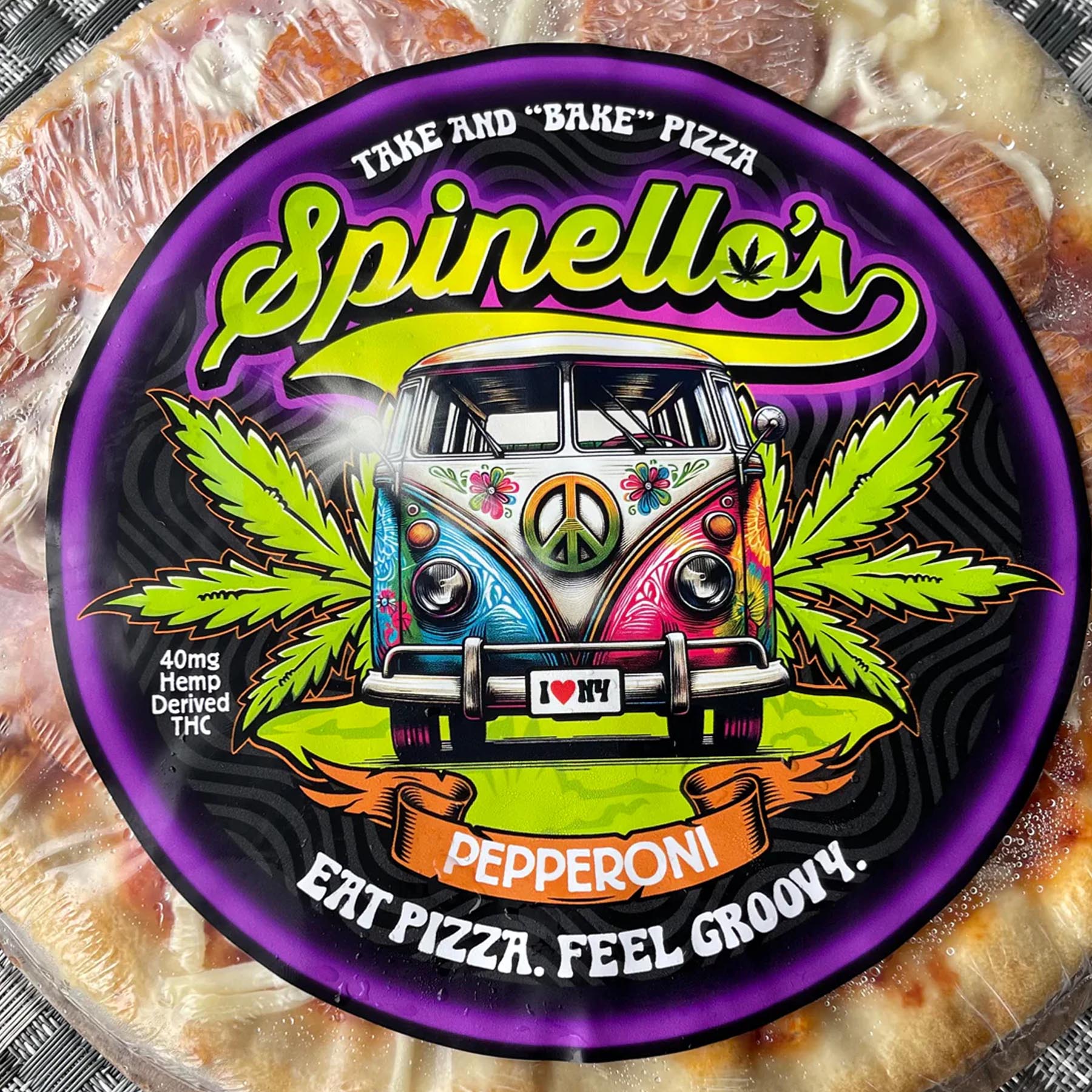 spinellos thc pizza pepperoni