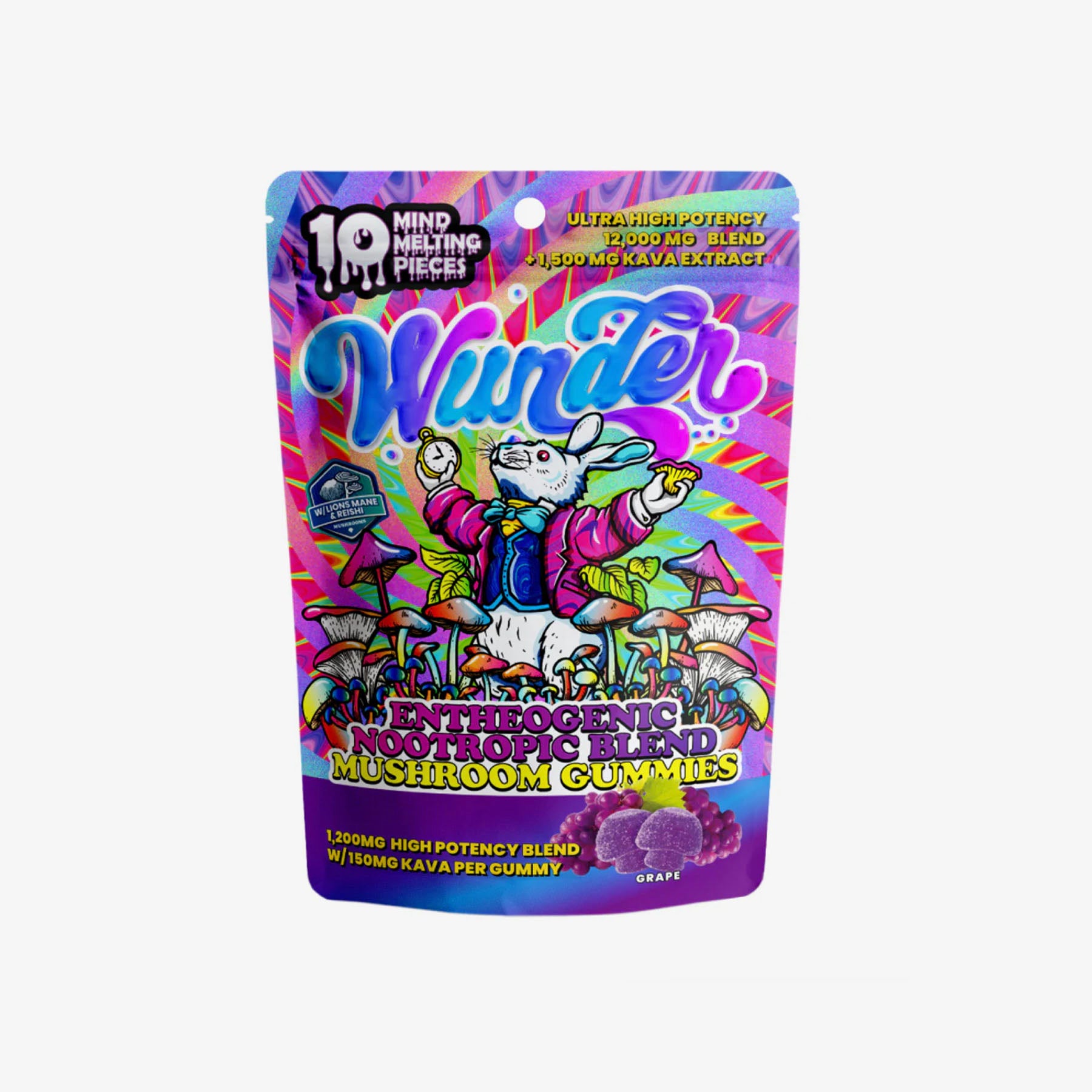 Wunder - Ultra High Potency 7,500 MG Blend + 1,500 MG Kava Extract