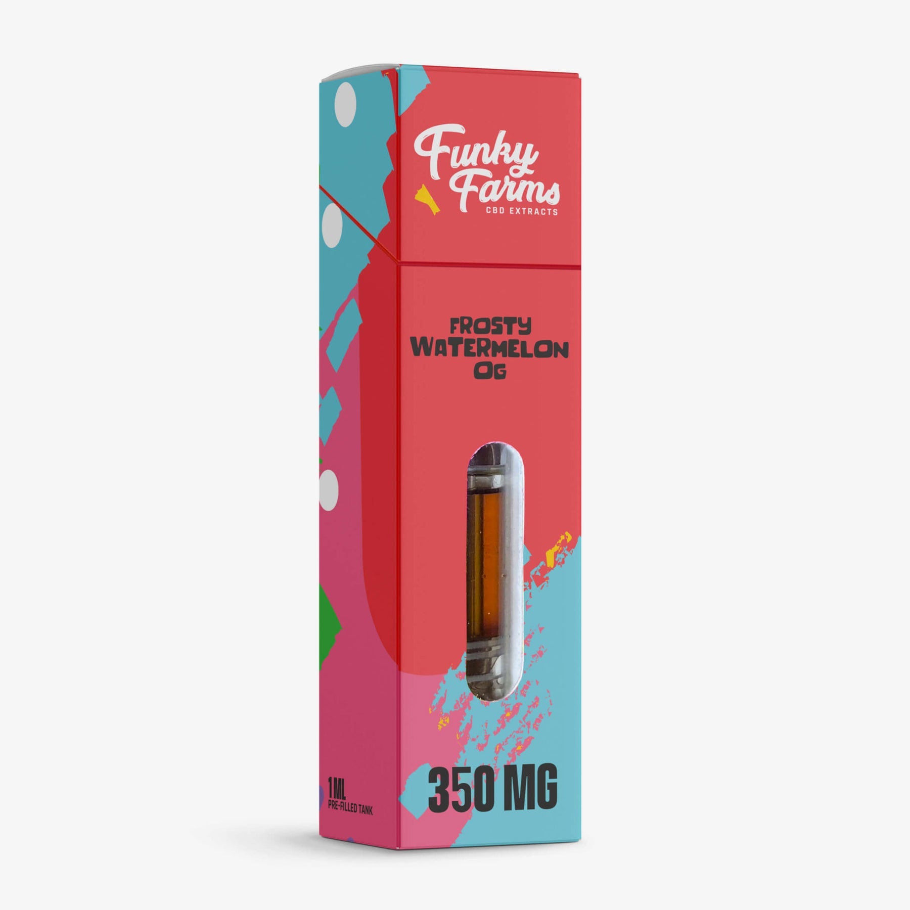 Funky Farms CBD Cartridge Frosty Watermelon OG 350mg