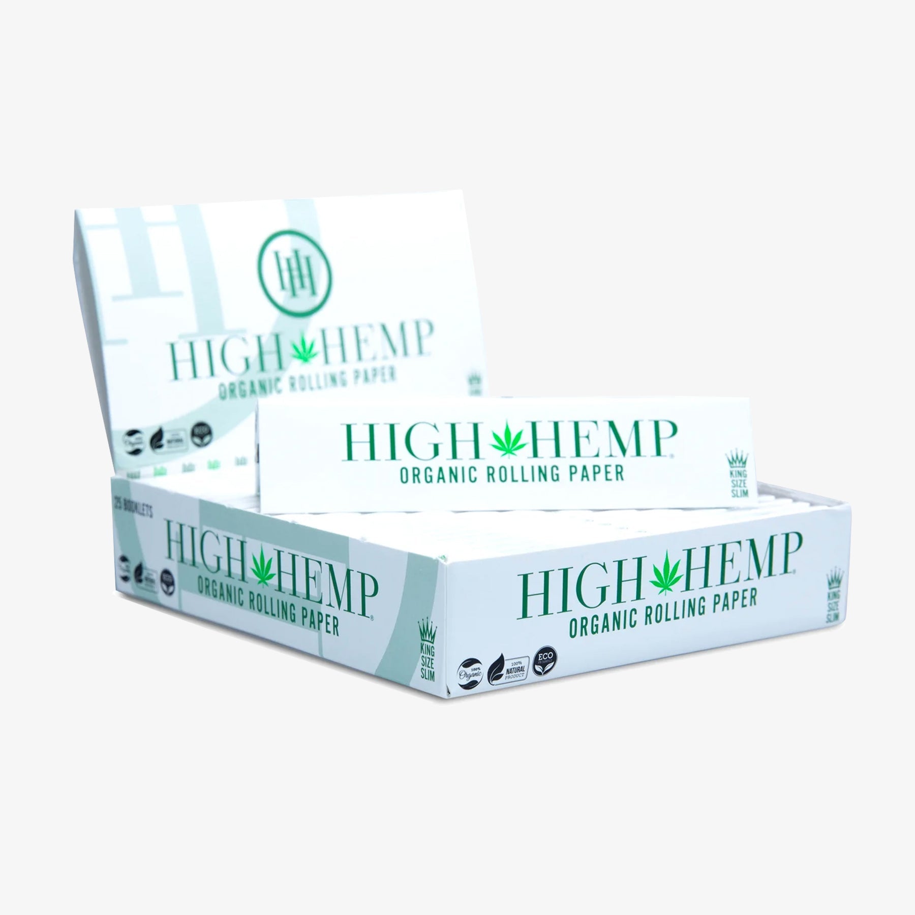 High Hemp Rolling Paper King Size Slim