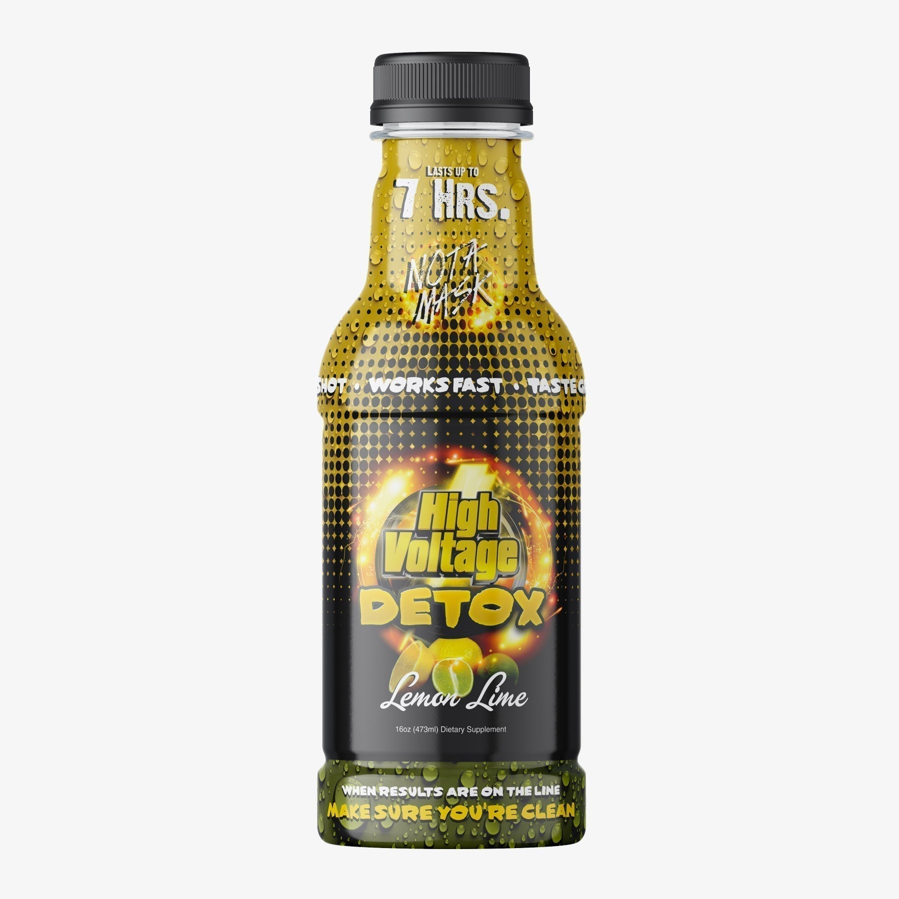 high voltage detox drink lemon lime