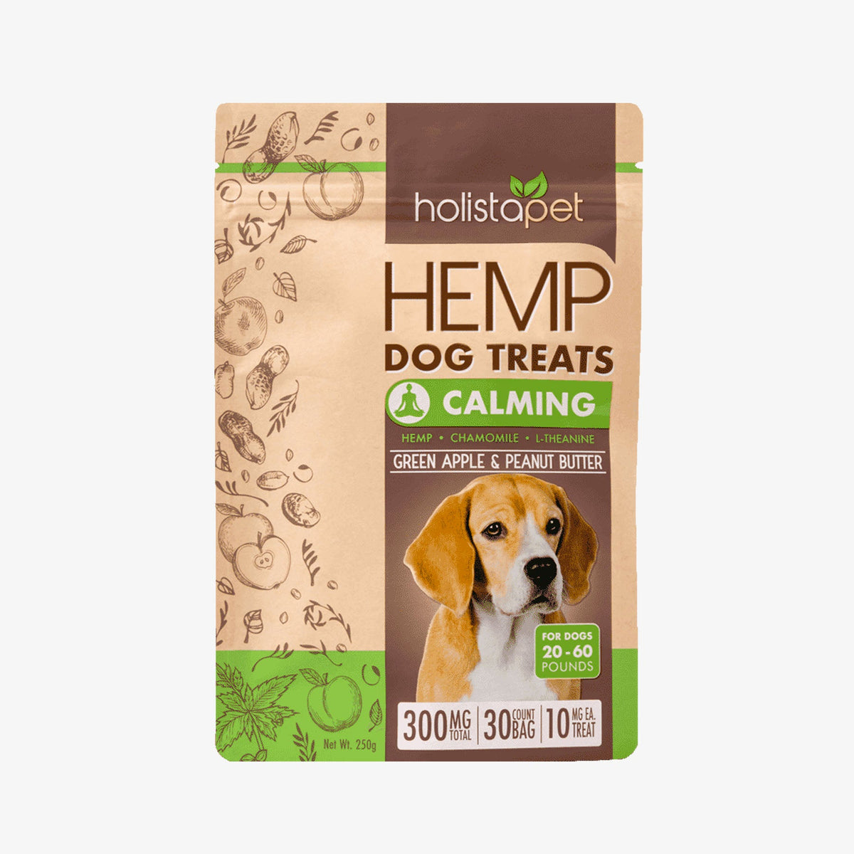 holistapet hemp dog treats calming 300mg