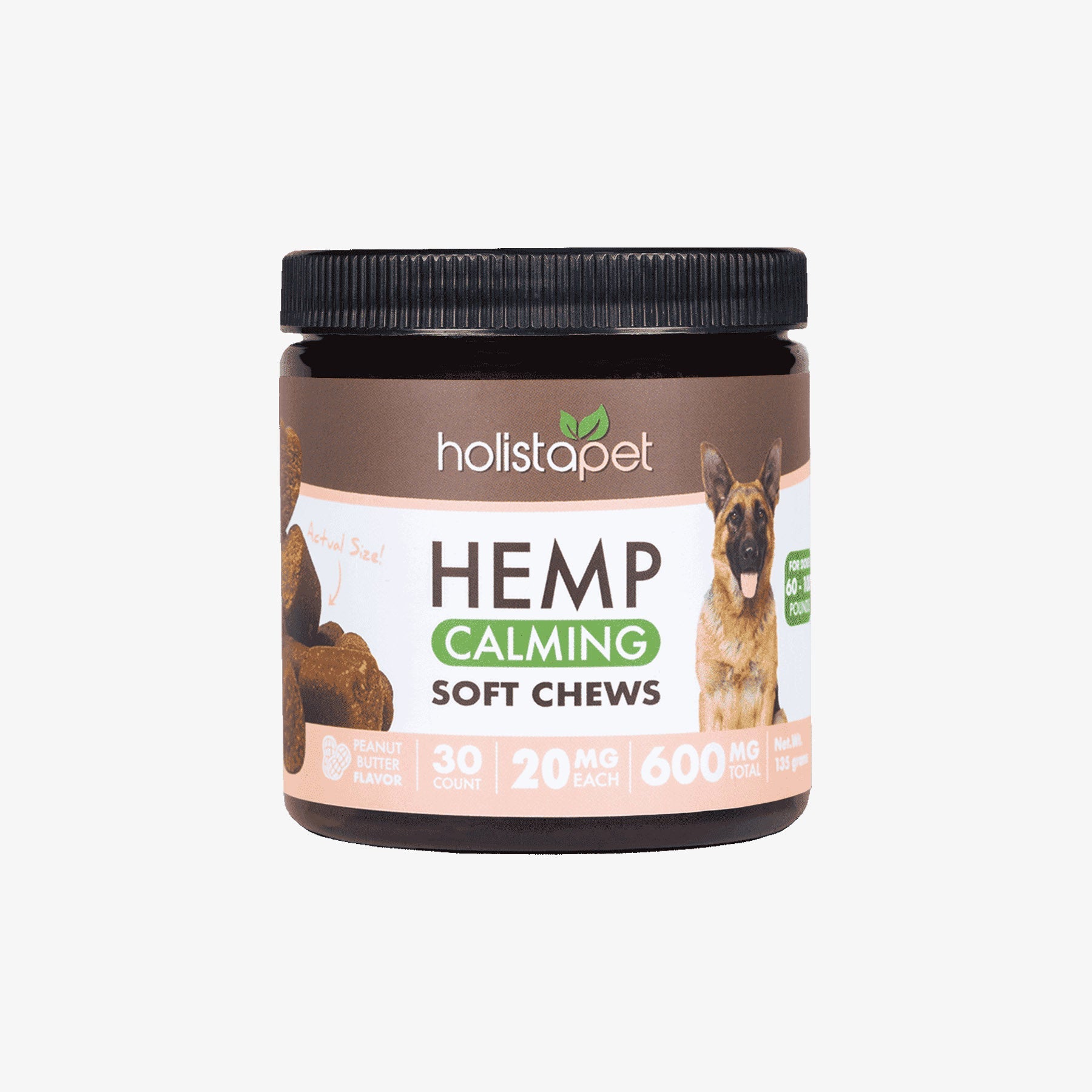 holistapet hemp soft chews mobility 600mg
