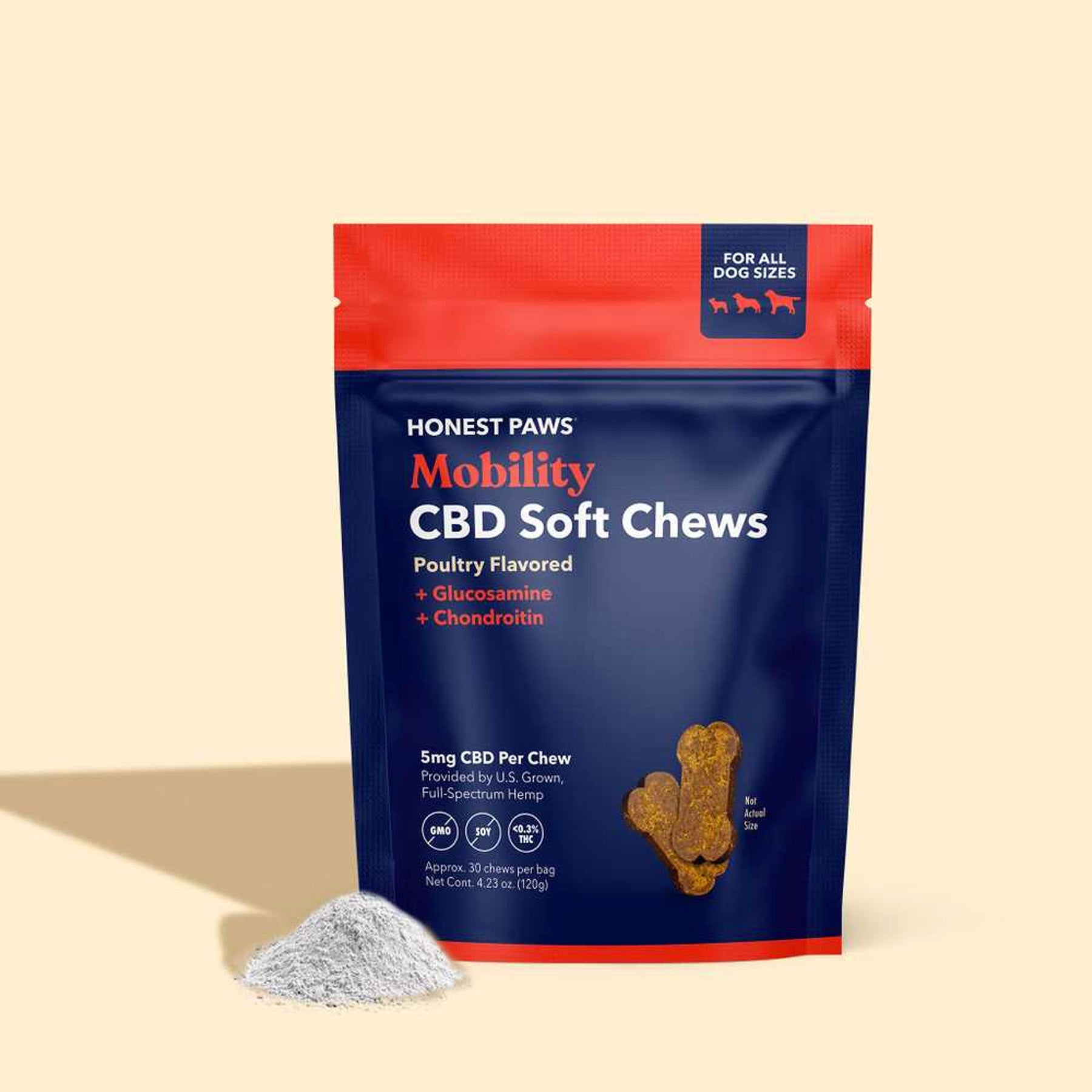 honest paws cbd soft chews mobility