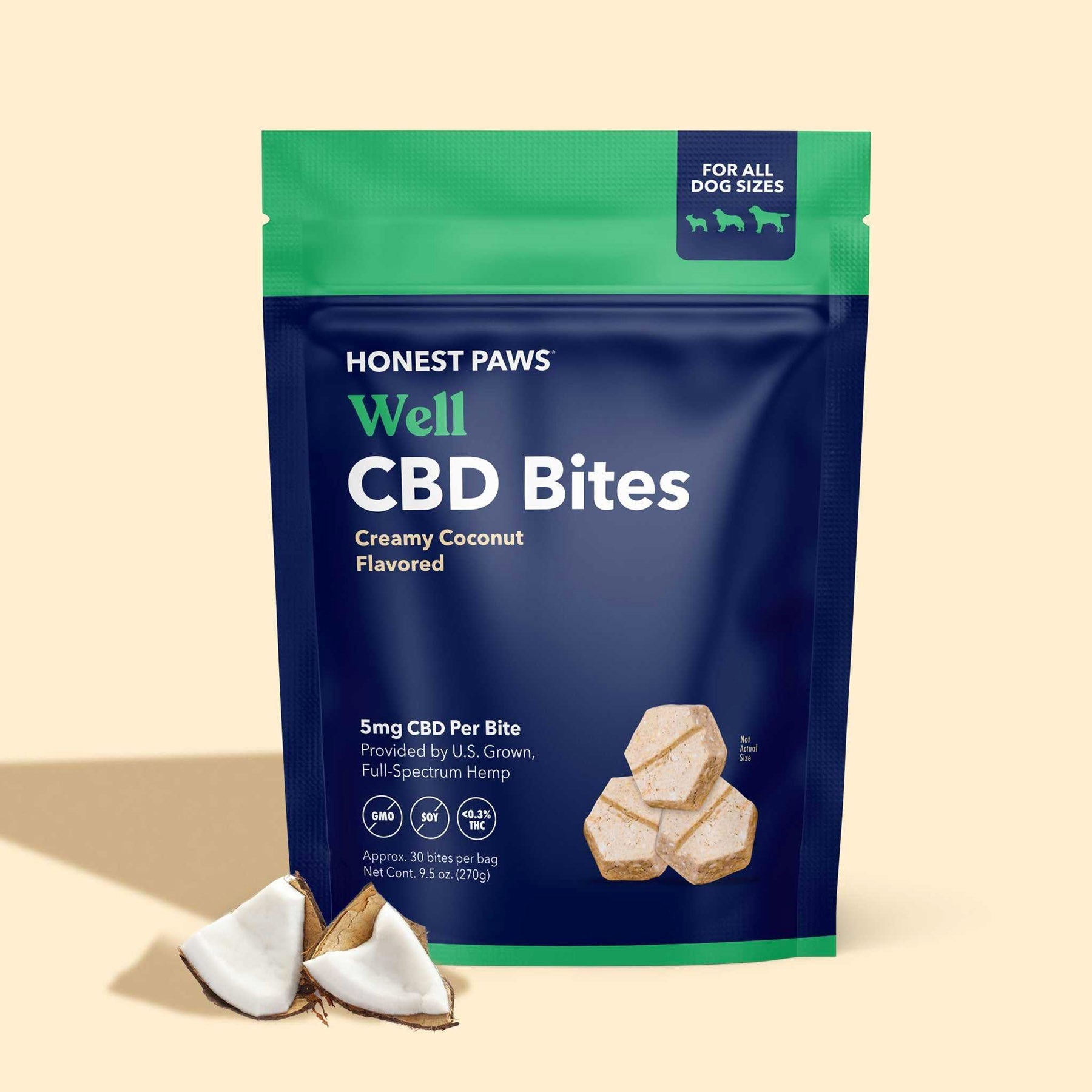 honest paws well cbd bites