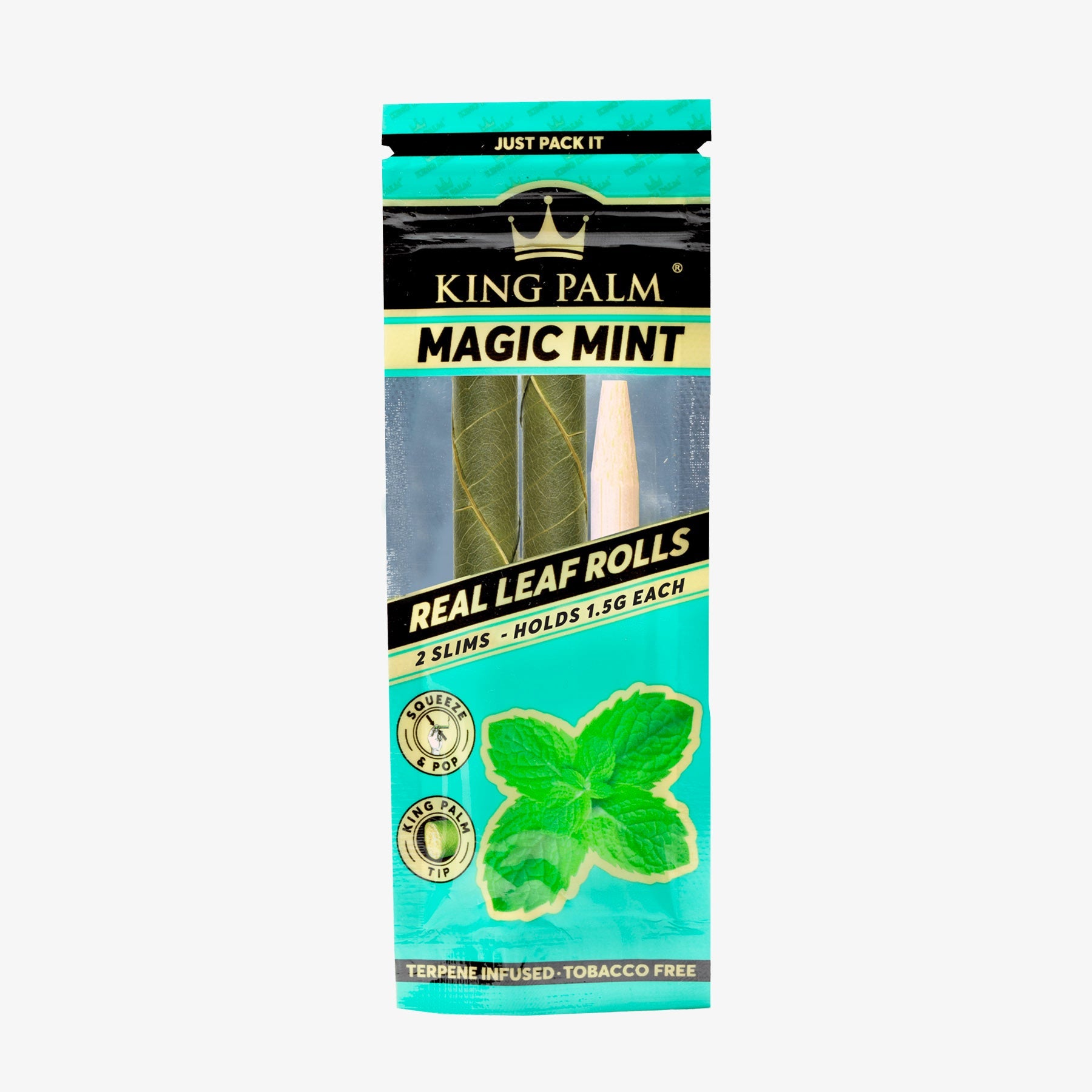 King Palm Wraps 2 pieces magic mint