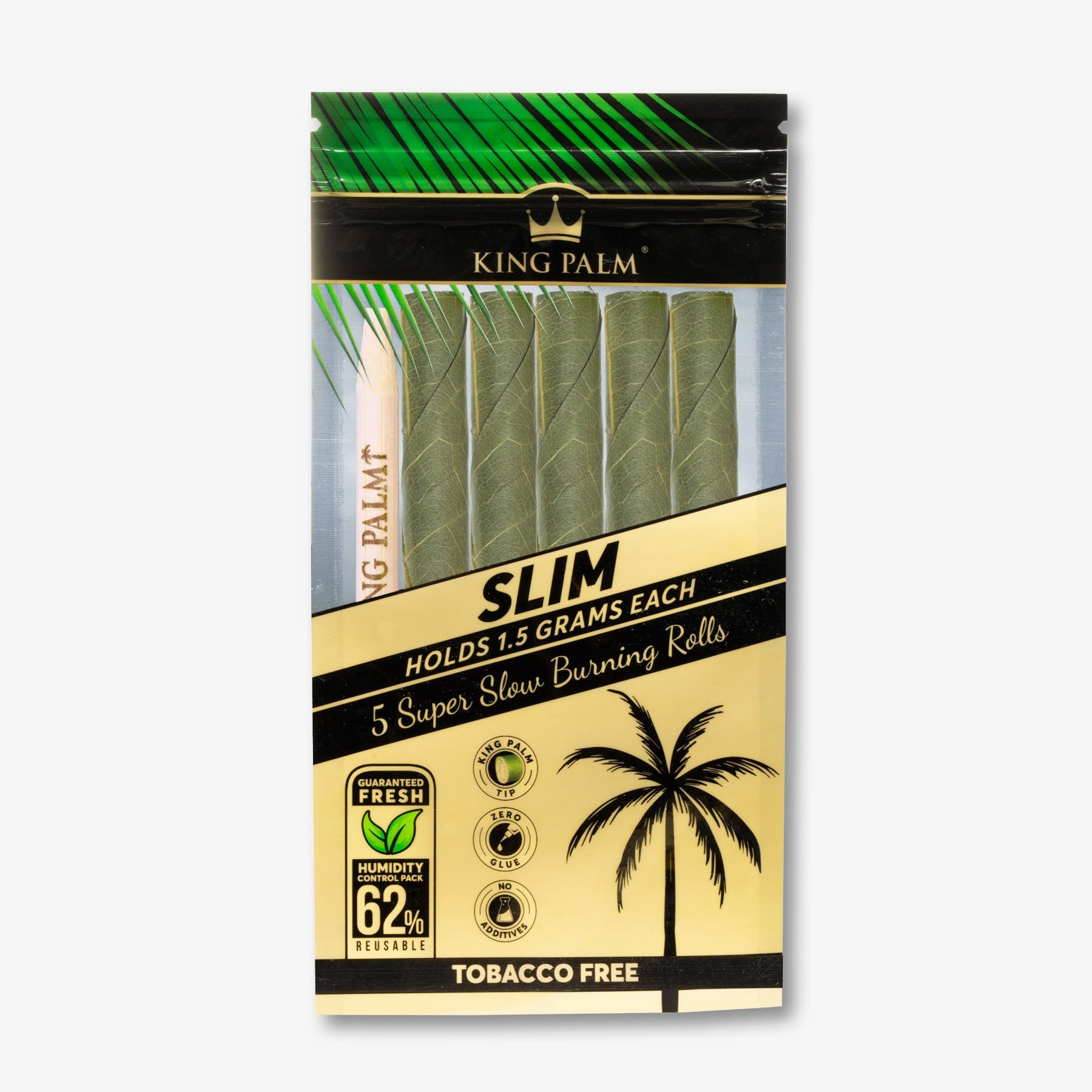king palm wraps slim natural