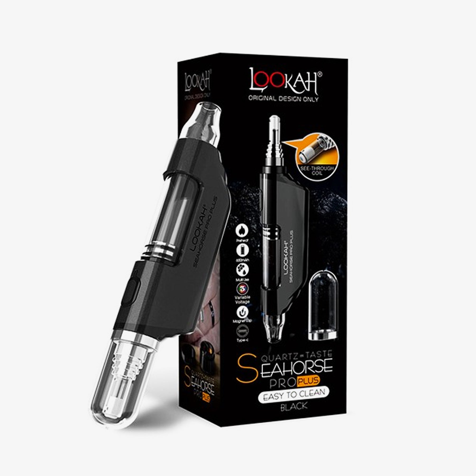 Lookah Seahorse Pro Plus Vaporizer - Green