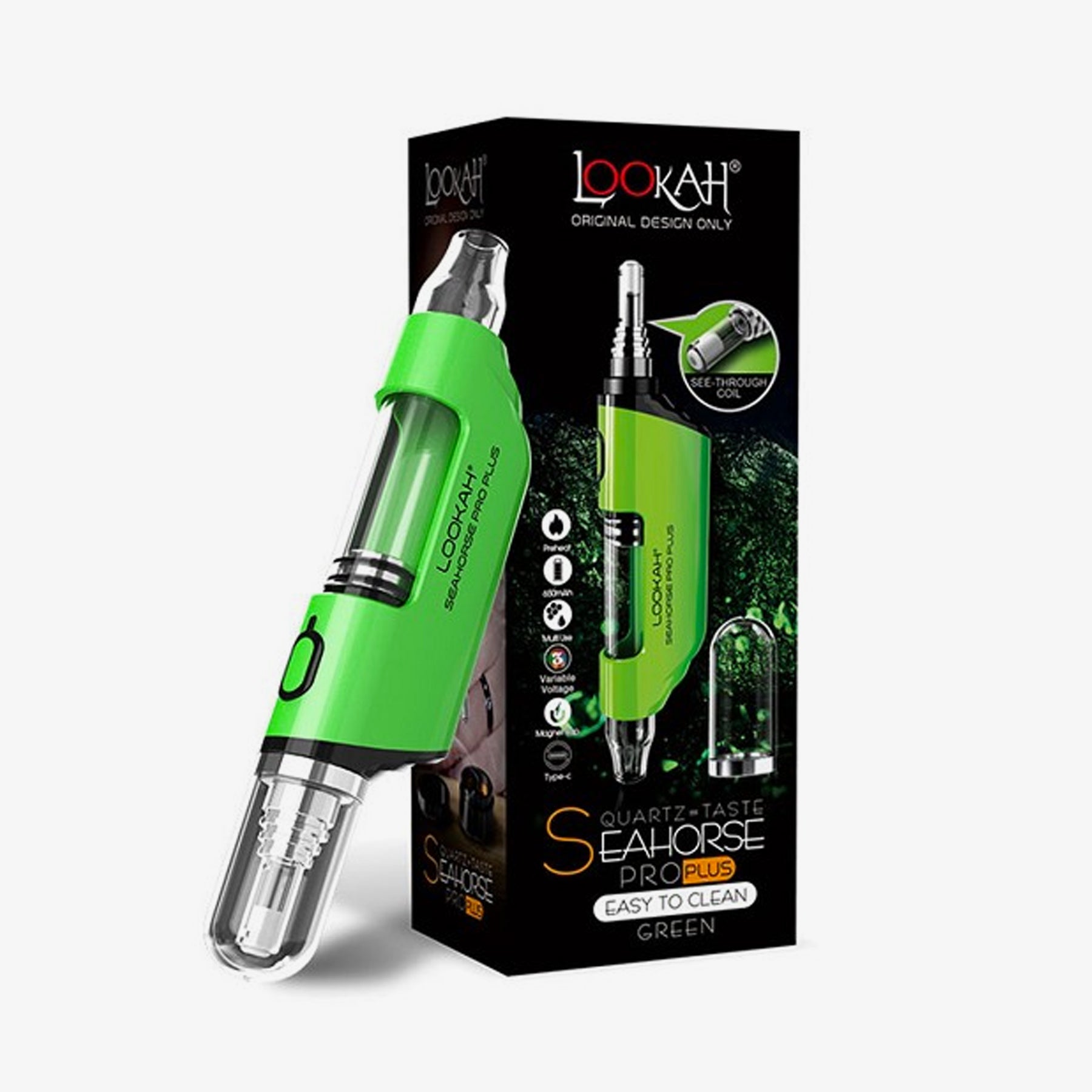 Lookah Seahorse Pro Plus Dab Pen Green
