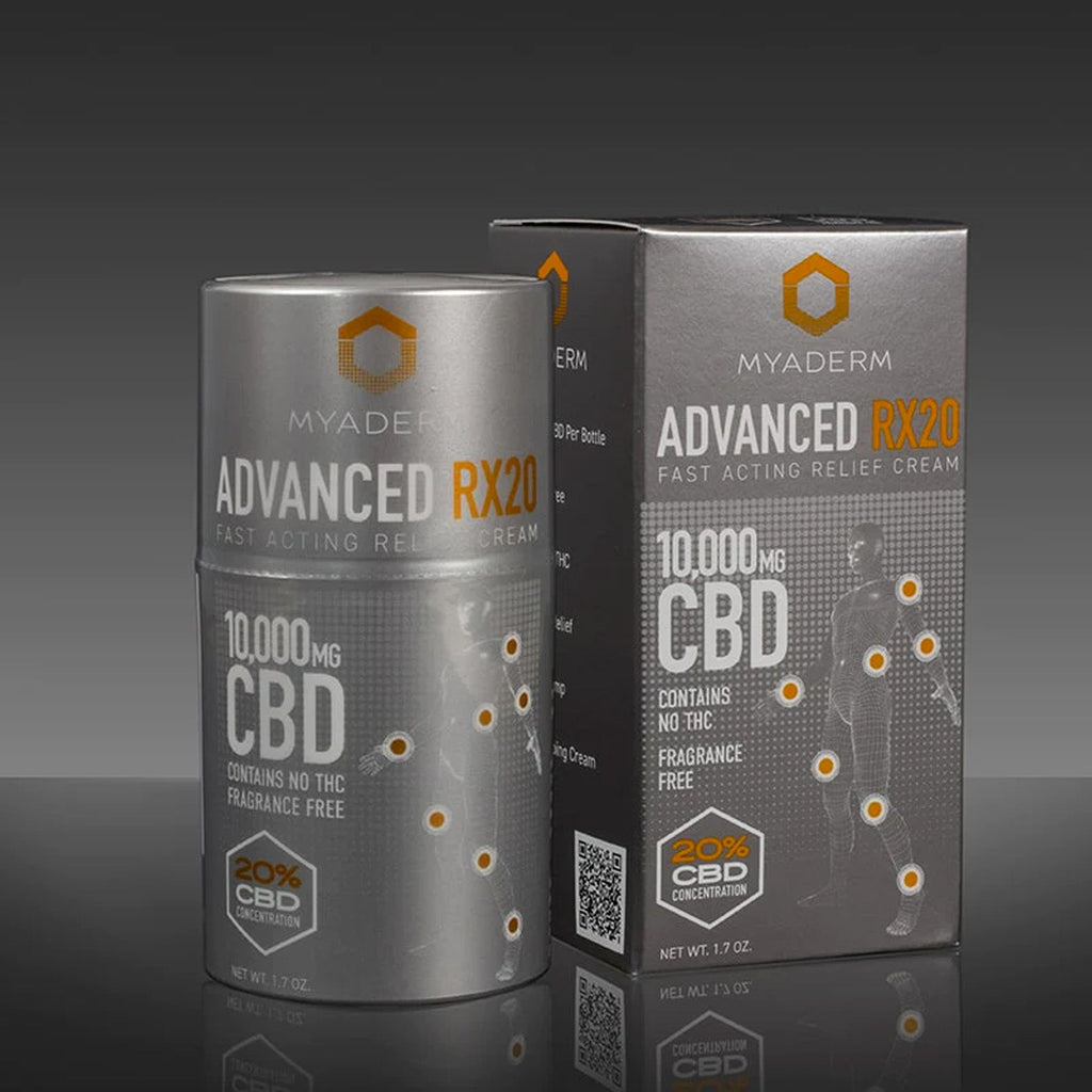 CBD Advanced RX Fast Acting Relief Cream - 10000mg - Mayaderm