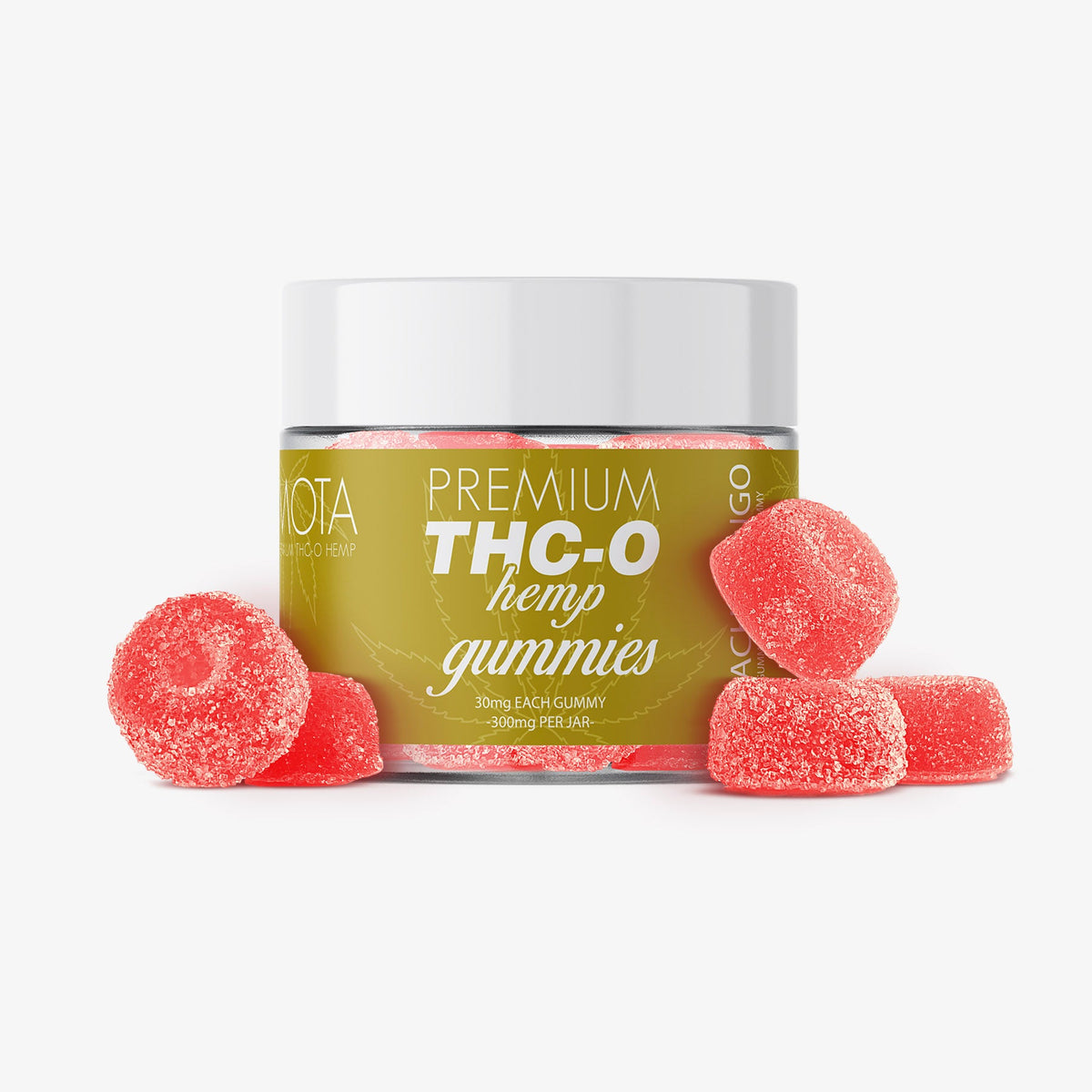 MOTA THC-O Peach Mango Gummies 10ct