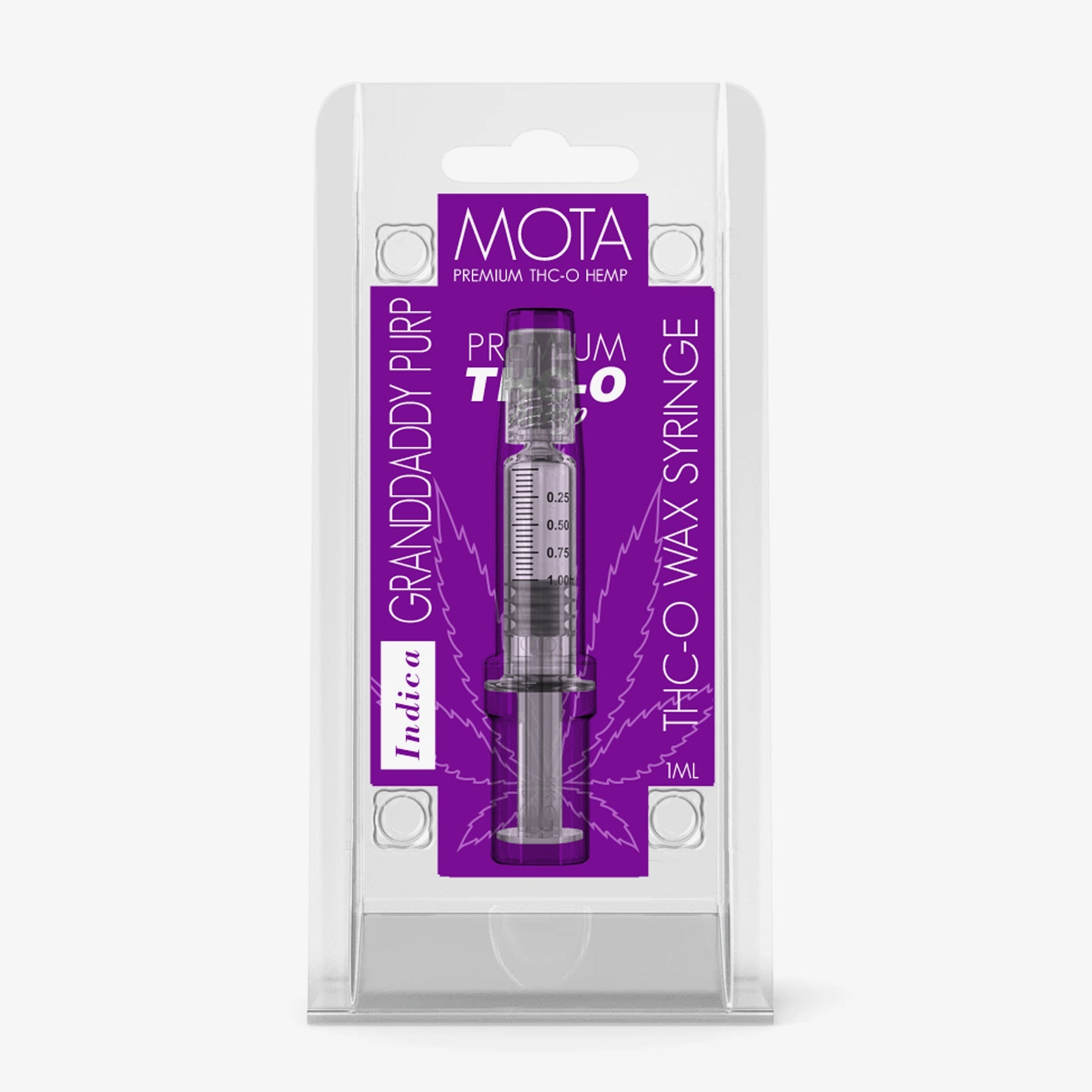 MOTA THC-O Wax Syringe Grandaddy Purp