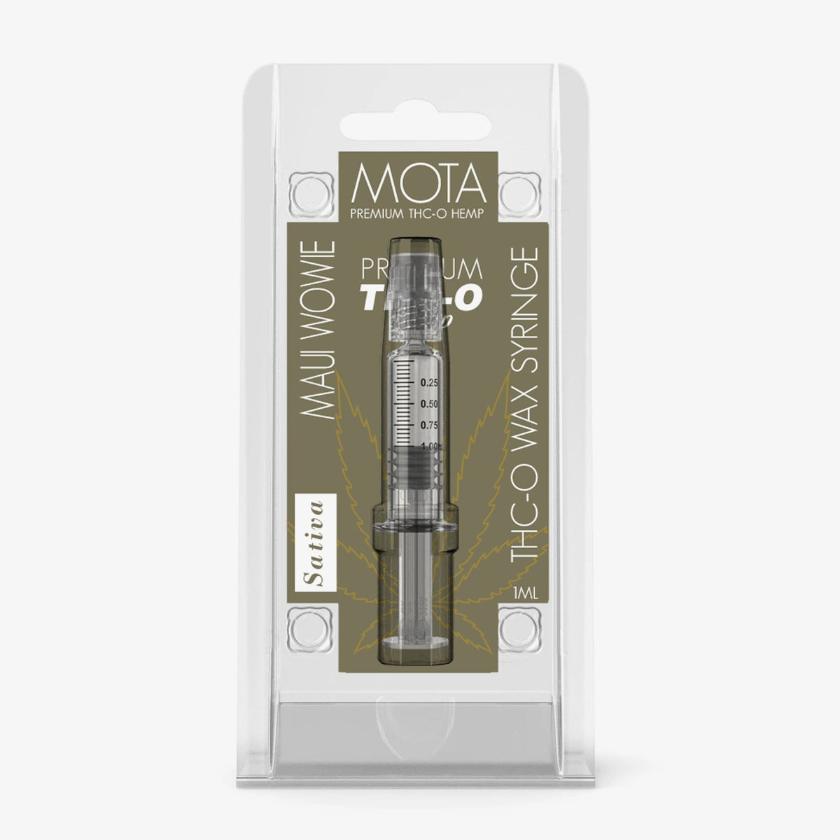 MOTA THC-O Wax Syringe Maui Wowie