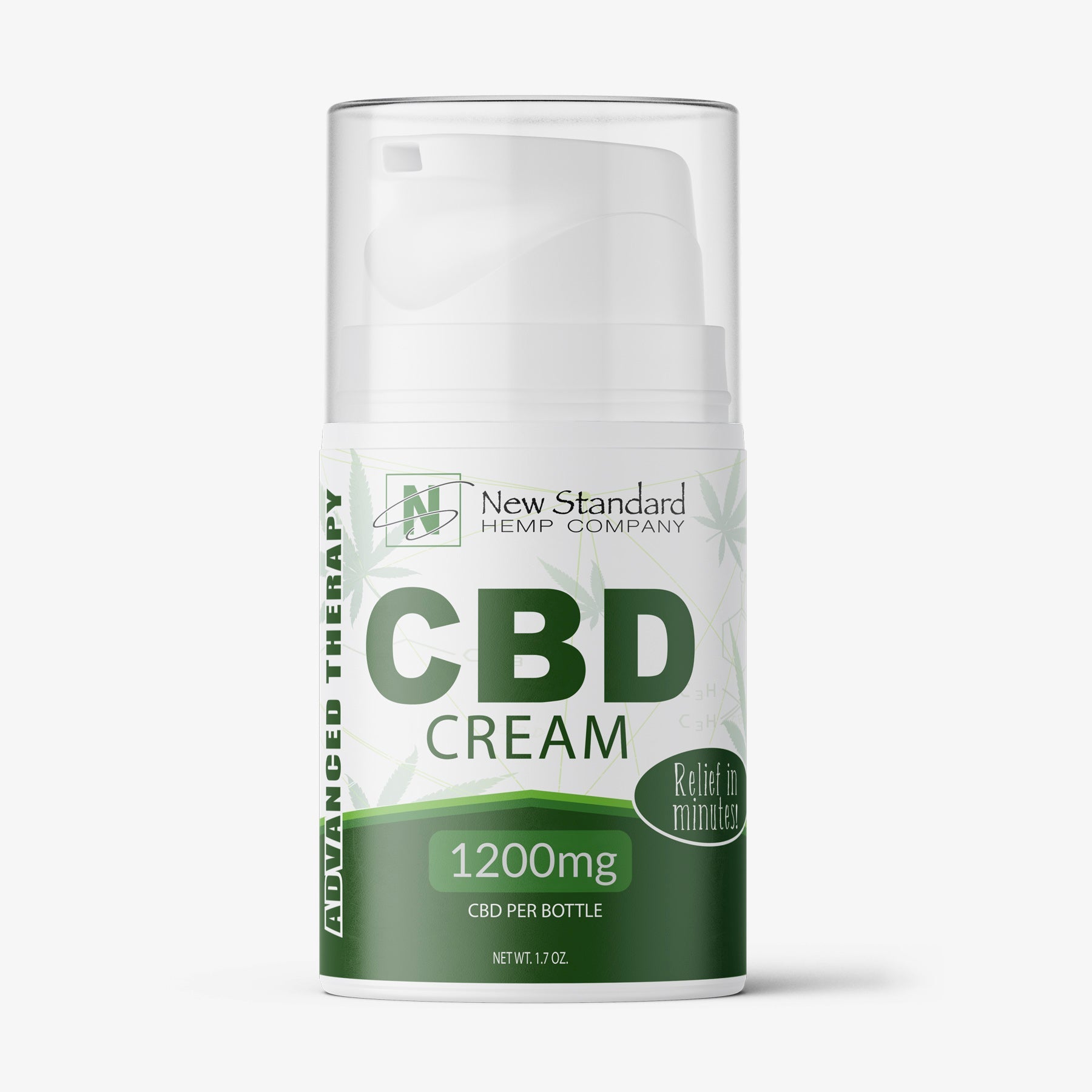 new standard hemp cbd pain cream 1200mg