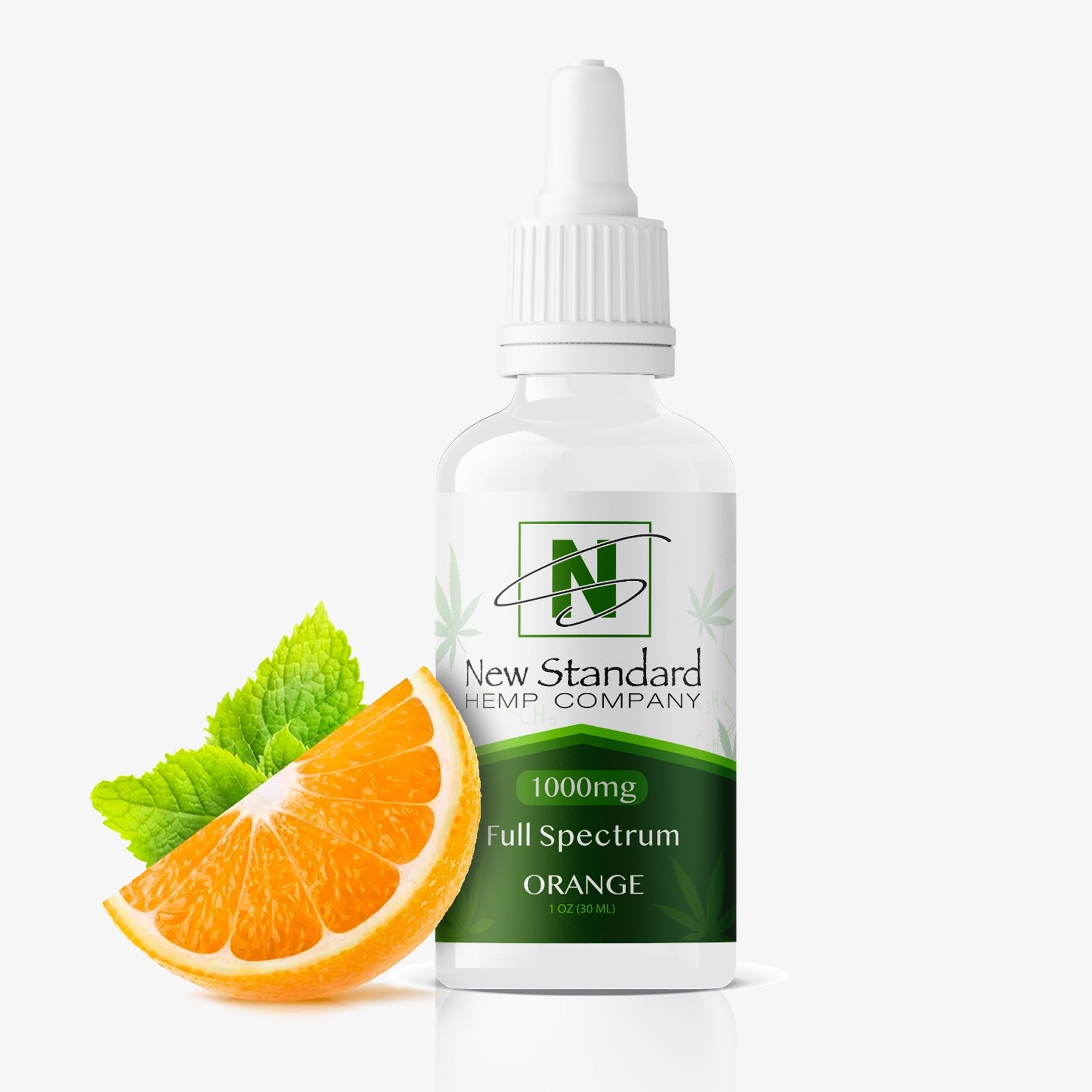 new standard hemp cbd tincture orange 1000mg