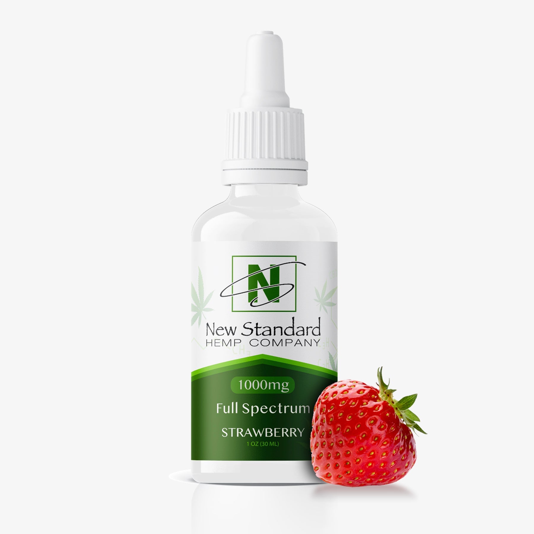 new standard hemp cbd tincture strawberry 1000mg