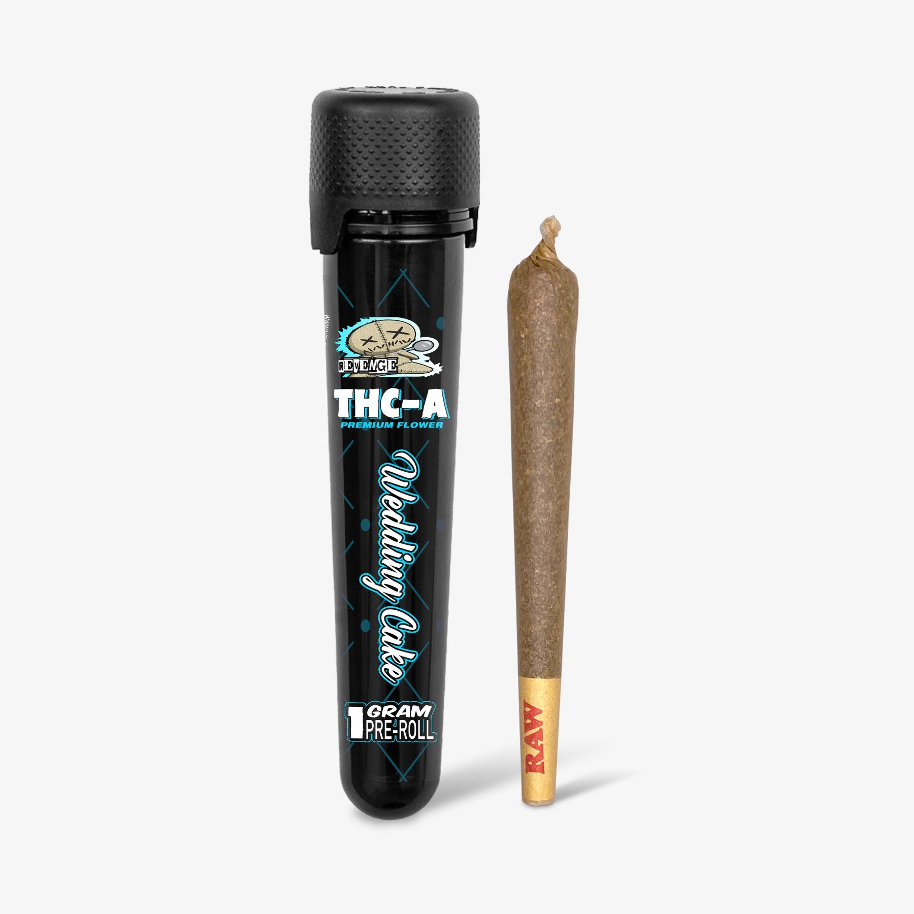 THC-A Flower / Wedding Cake / 1g Preroll / Revenge