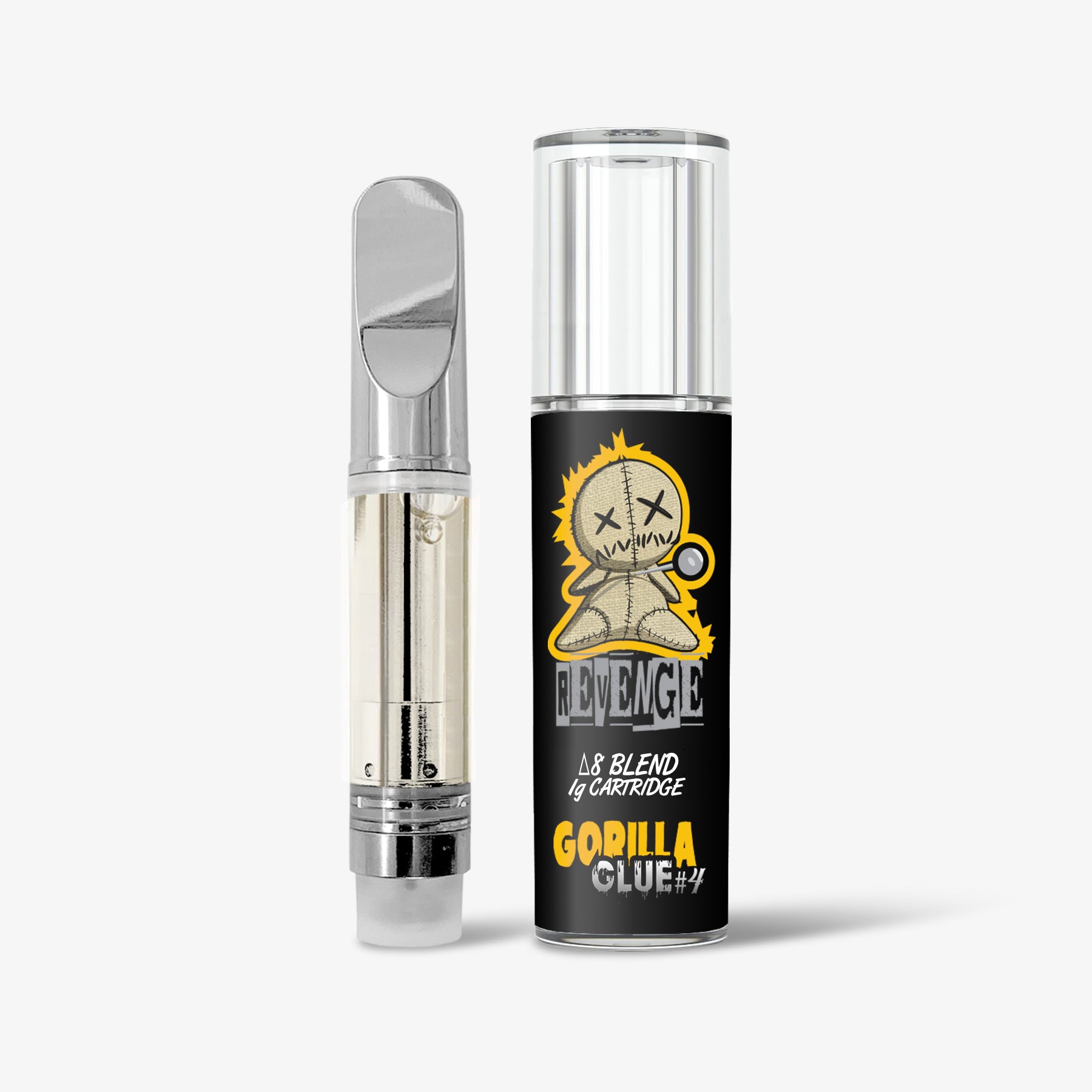 REVENGE Delta 8 THC Blended Cartridge Gorilla Glue 1ml