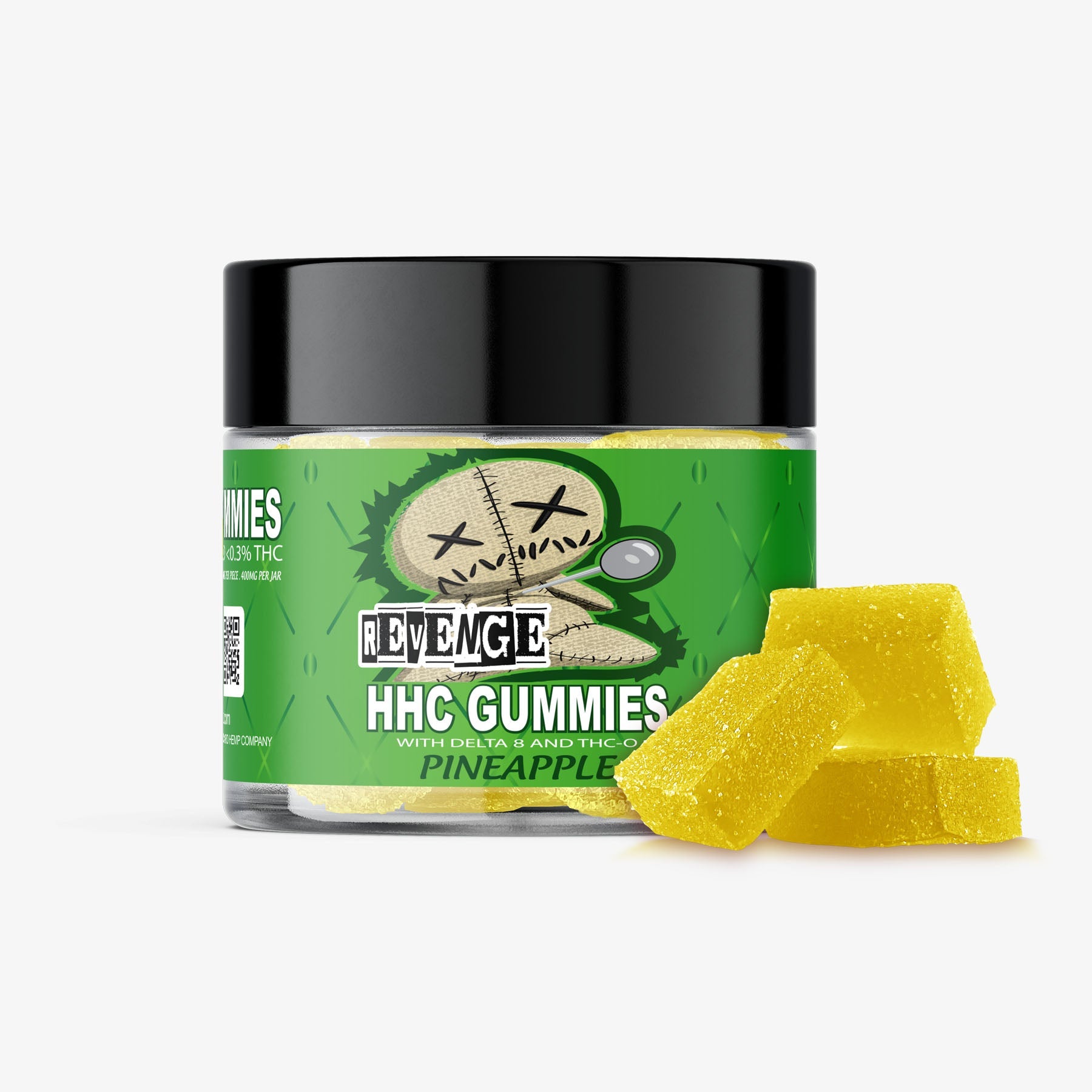 revenge hhc gummies pineapple