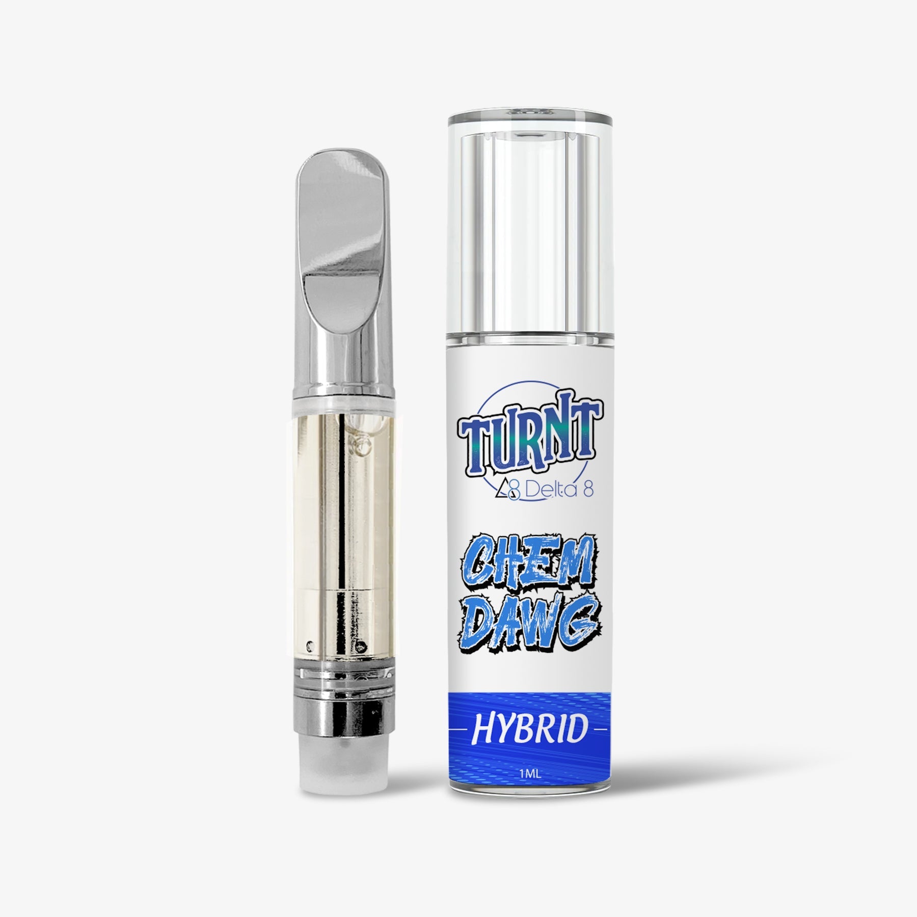 turnt Delta 8 THC Cartridge Chem Dawg 1ml