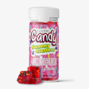 turnt delta 8 thc cosmic candy gummies 30mg jar