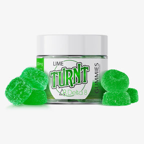 turnt delta 8 gummies lime 10ct
