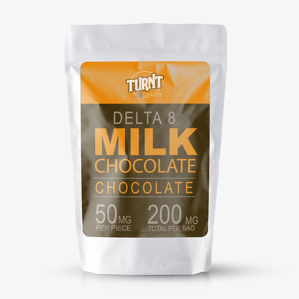 TURNT Delta 8 Milk Chocolate Squares