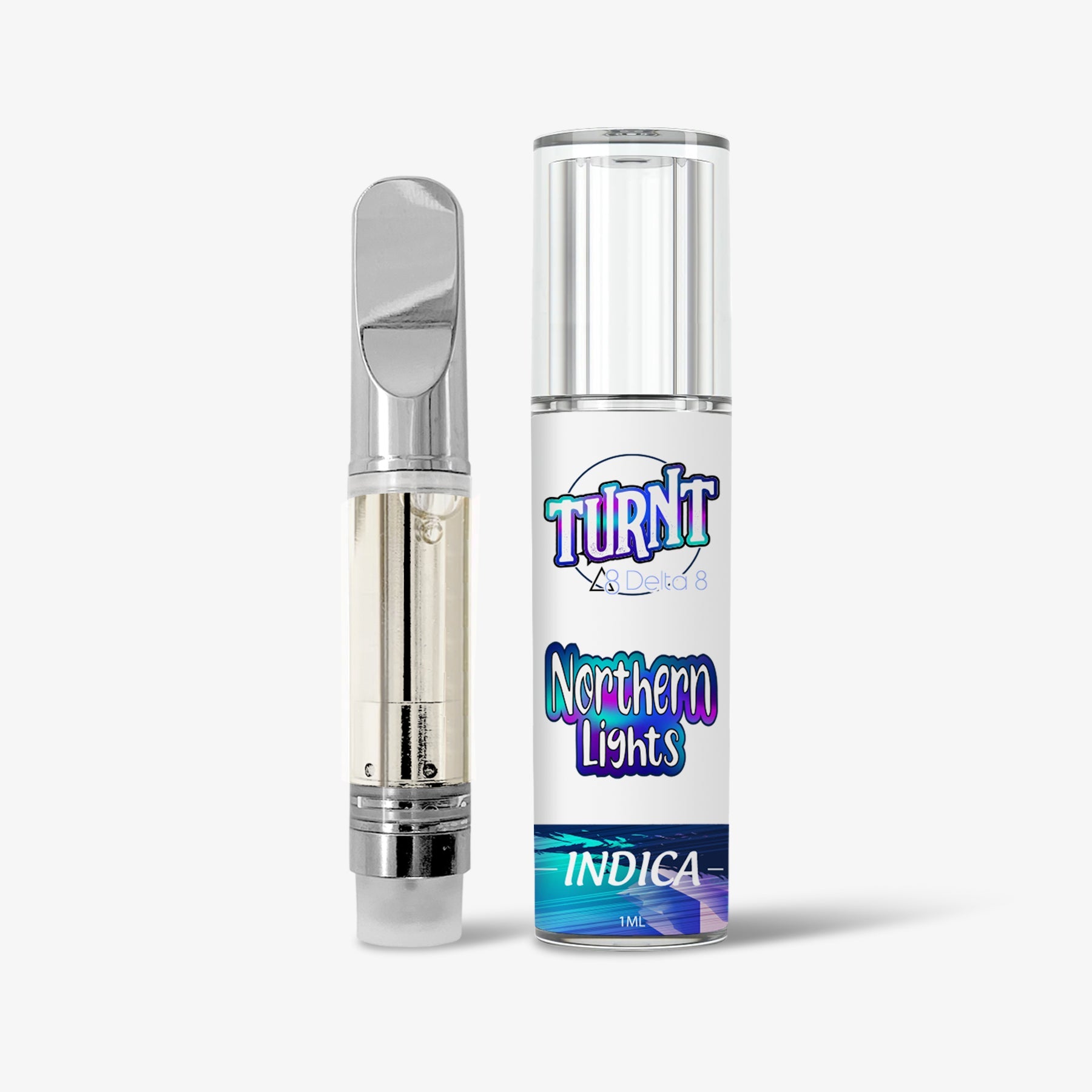 TURNT Delta 8 THC Cartridge Northern Lights 1ml