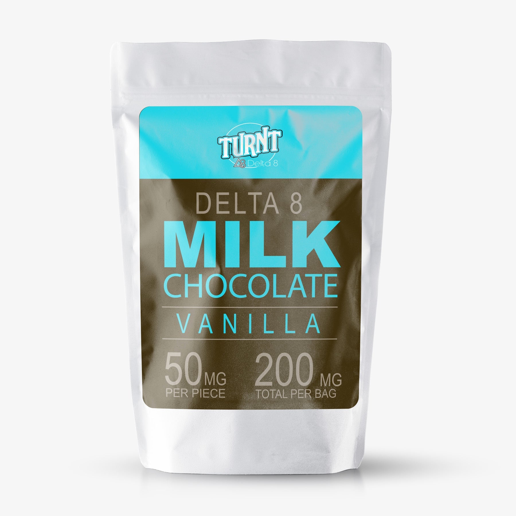 TURNT Delta 8 Vanilla Chocolate Squares