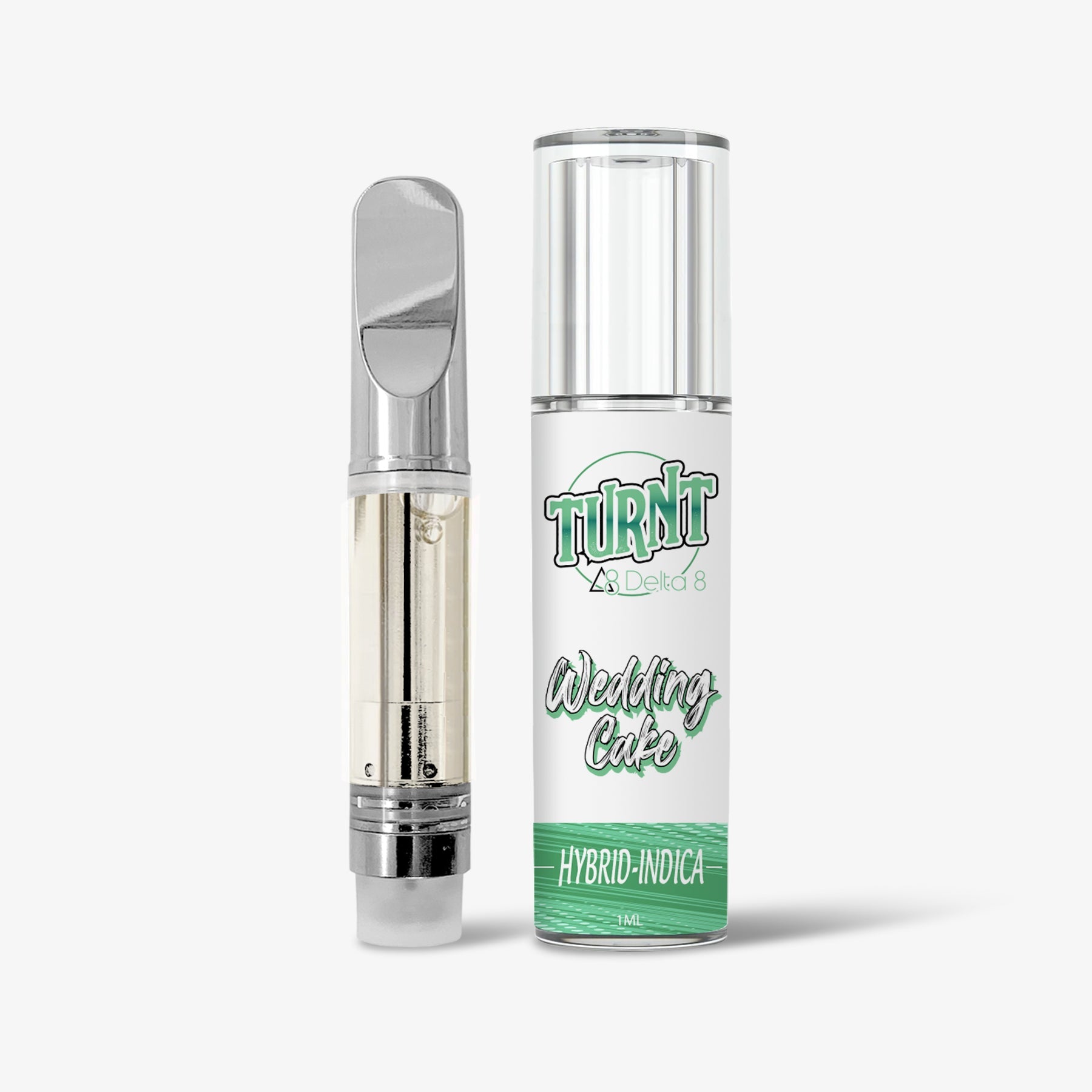 TURNT Delta 8 THC Cartridge Wedding Cake 1ml