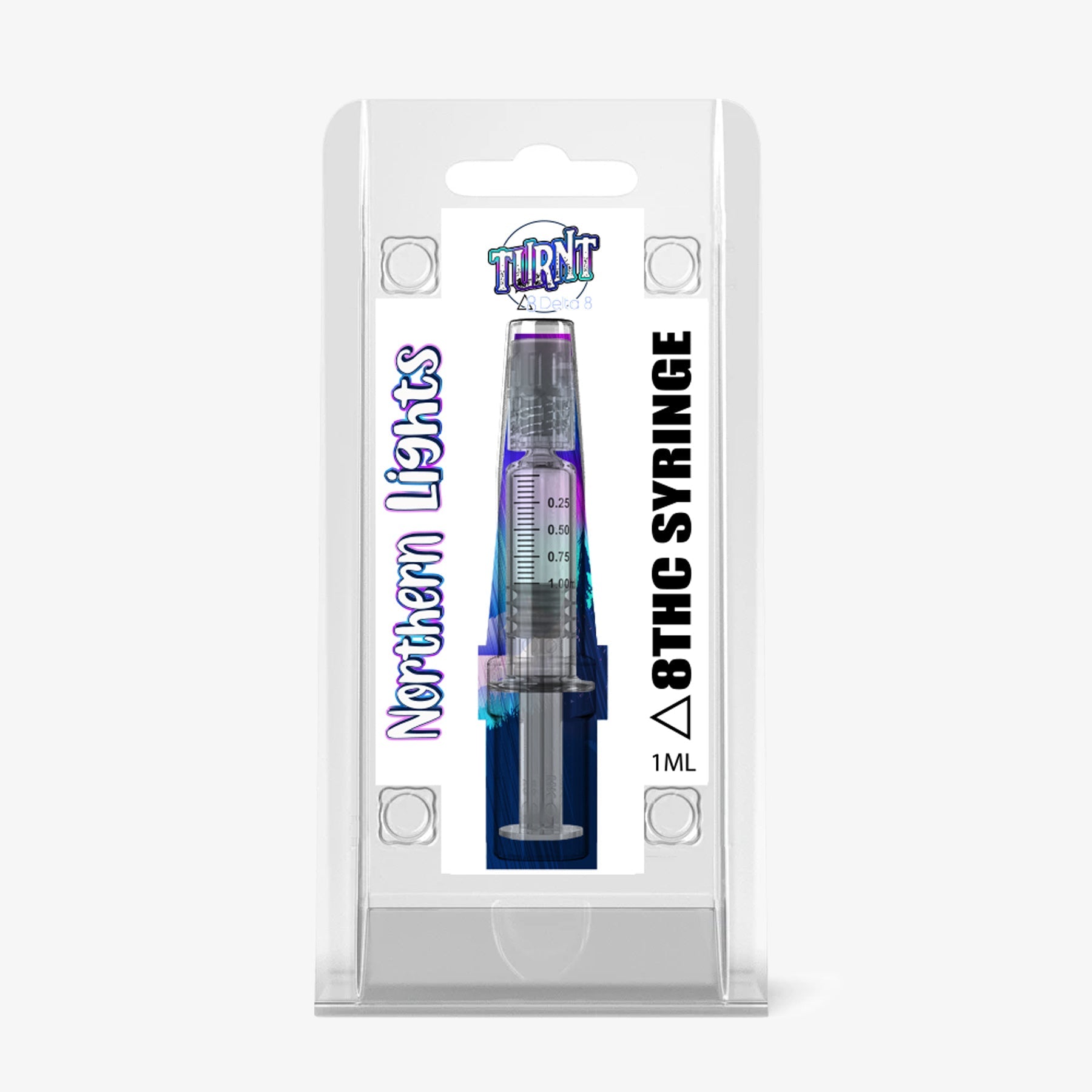 TURNT Delta 8 THC Wax Syringe Northern Lights 1ml