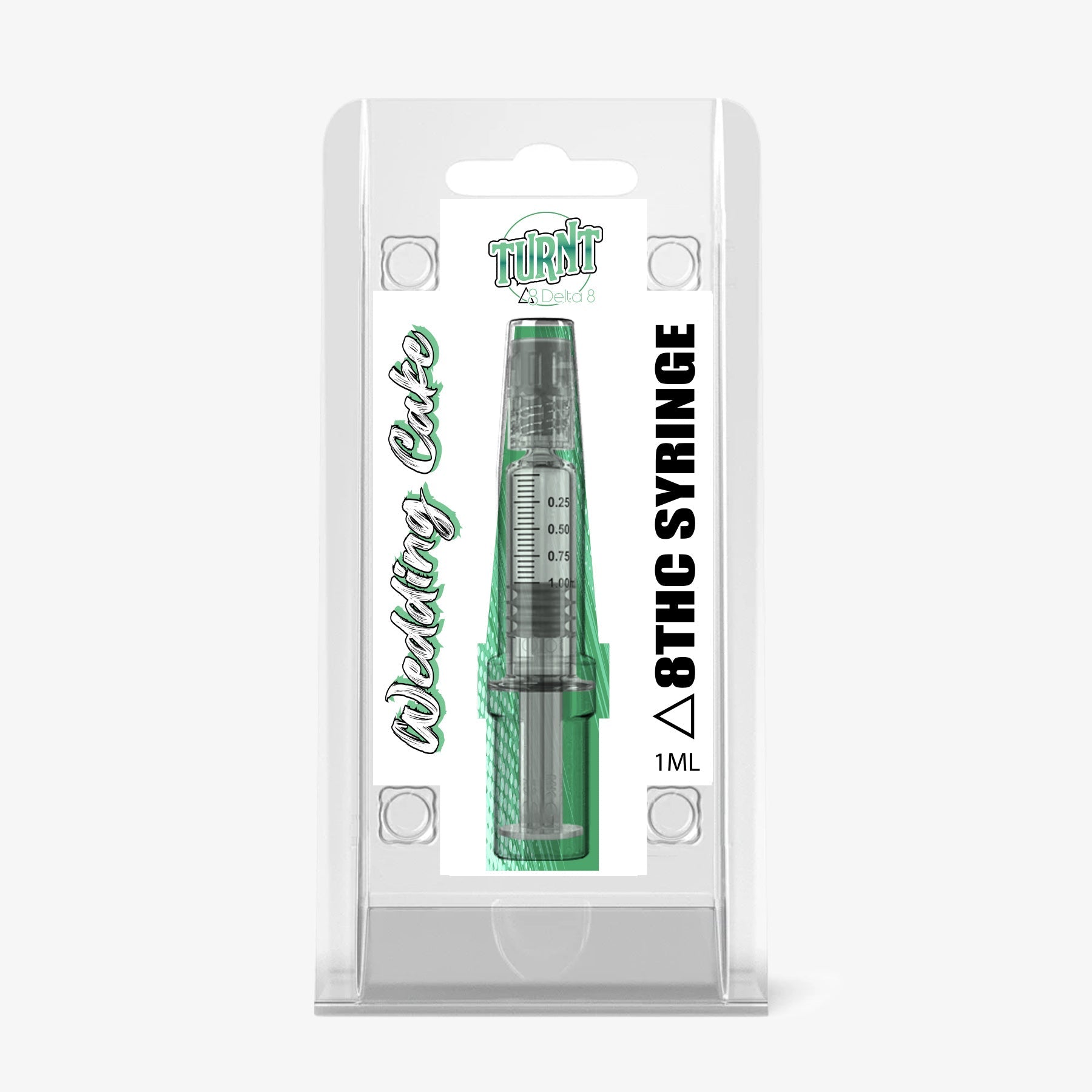 TURNT Delta 8 THC Wax Syringe Wedding Cake 1ml