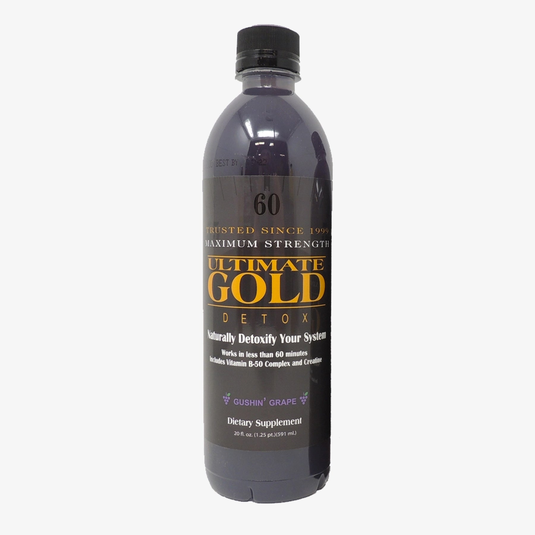 20oz Detox Drink - Sweet Pineapple - Ultimate Gold